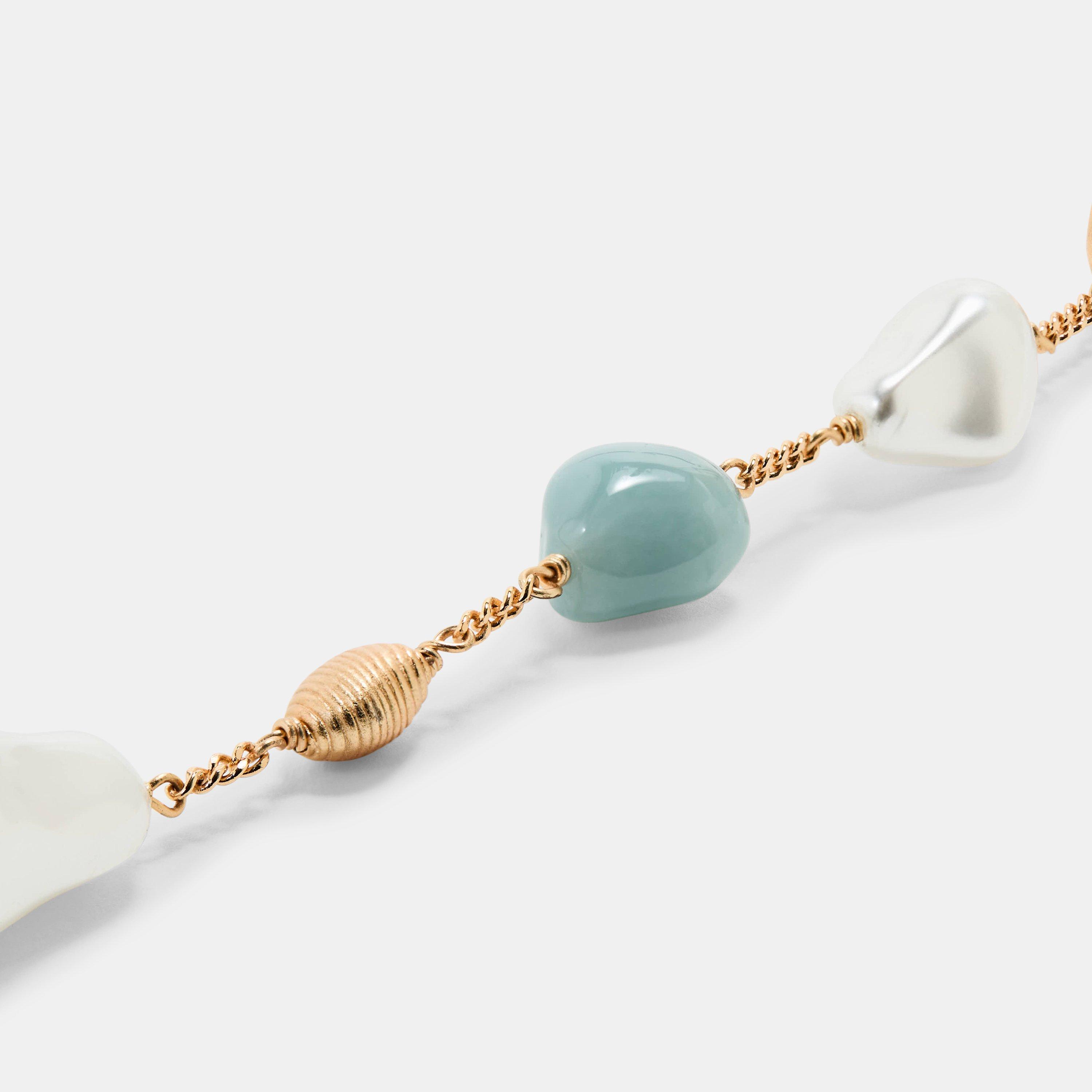 Celadon/Gold - Cult Gaia - Women's Verona Choker Necklace - 2