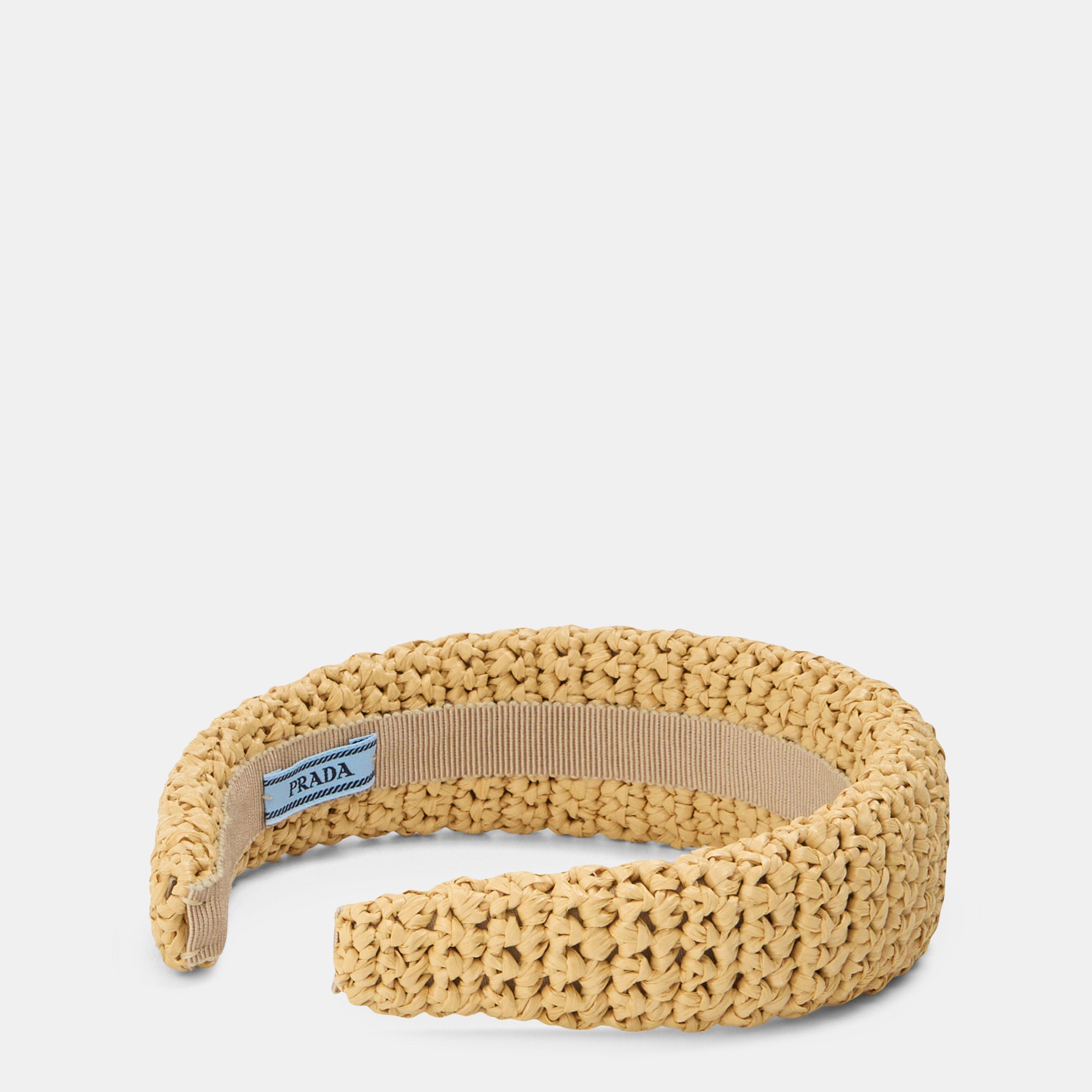 Naturale - Prada - Prada Raffia Hairbnd Ld52 - 2