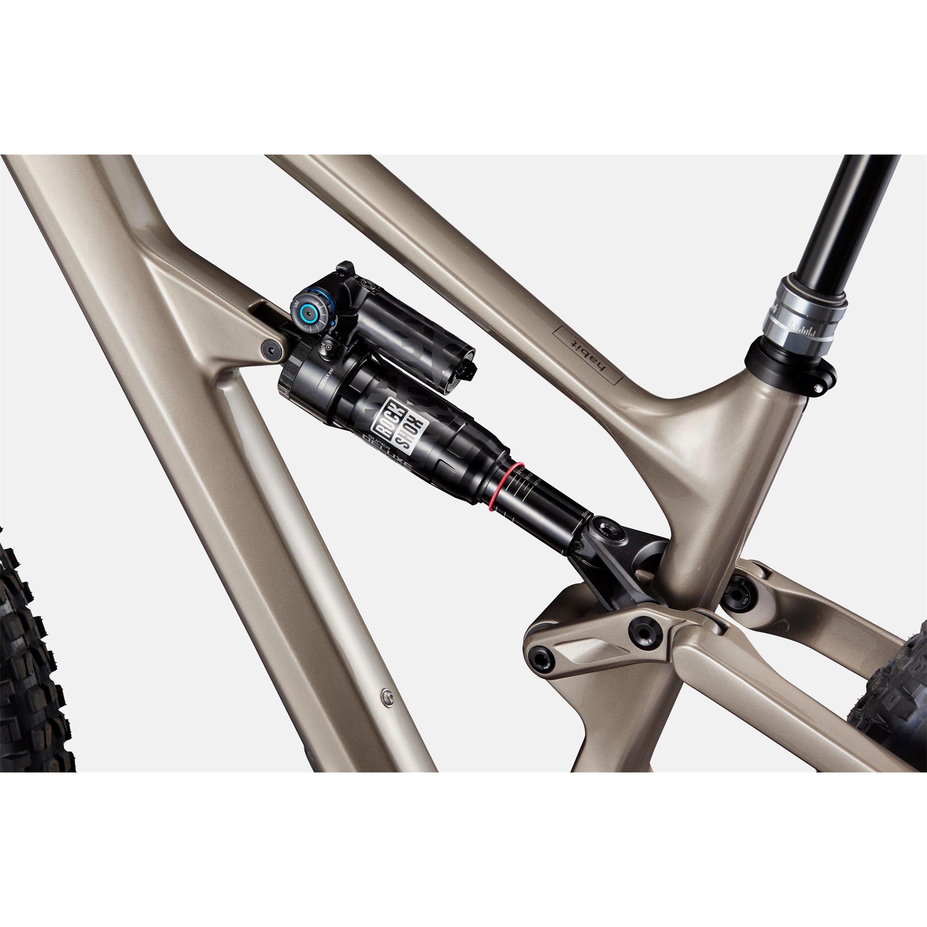 Meteor Grey - Cannondale - Habit Carbon LT LTD 2025 Mountain Bike - 7