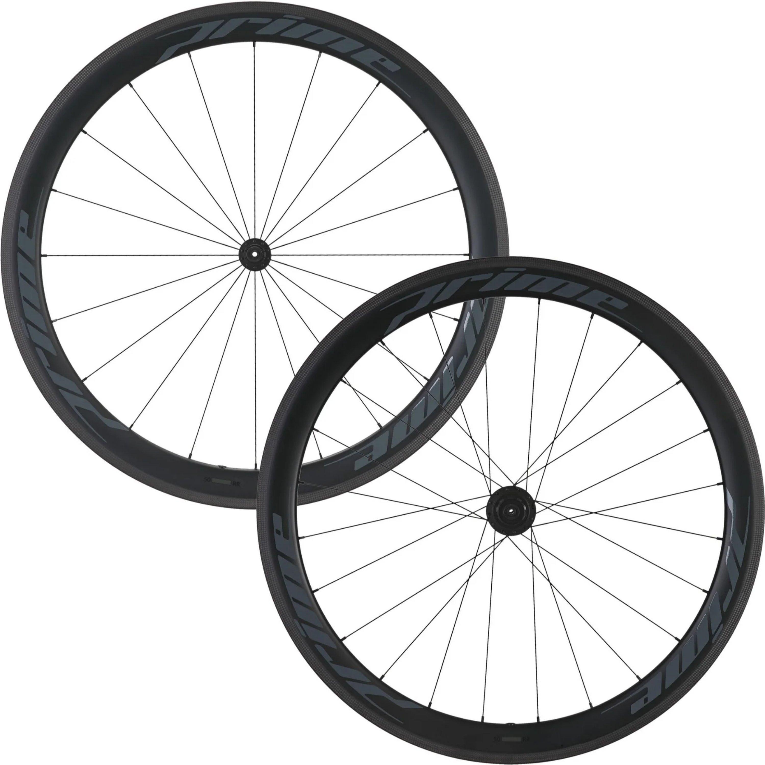 Black 50mm - Prime Cycling - Prime Doyenne Carbon Wheelset - 1