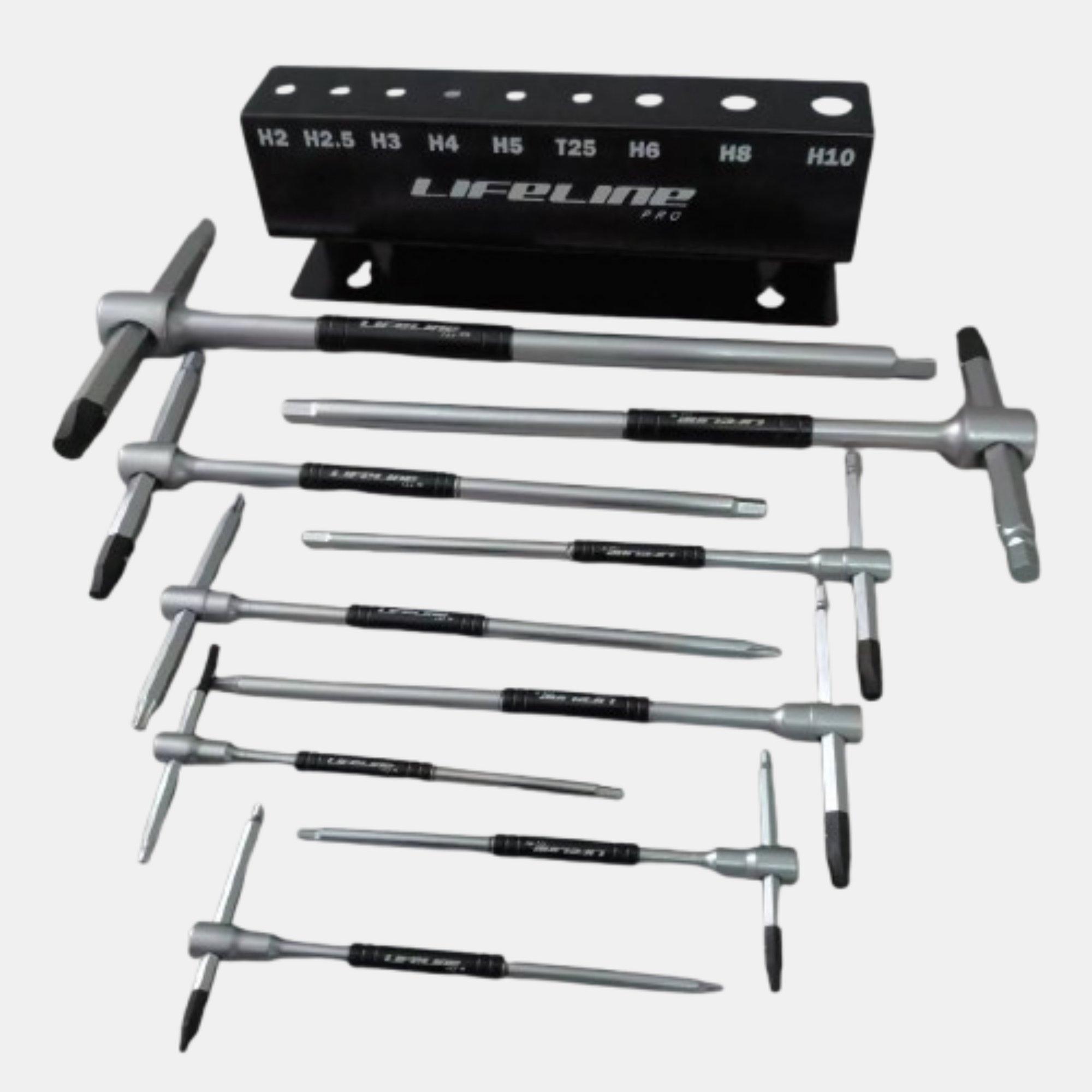 Black - LifeLine - Pro T-bar Hex Set - 1