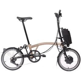 Brompton Electric C Line 4-speed - High Handlebar - Folding Bike