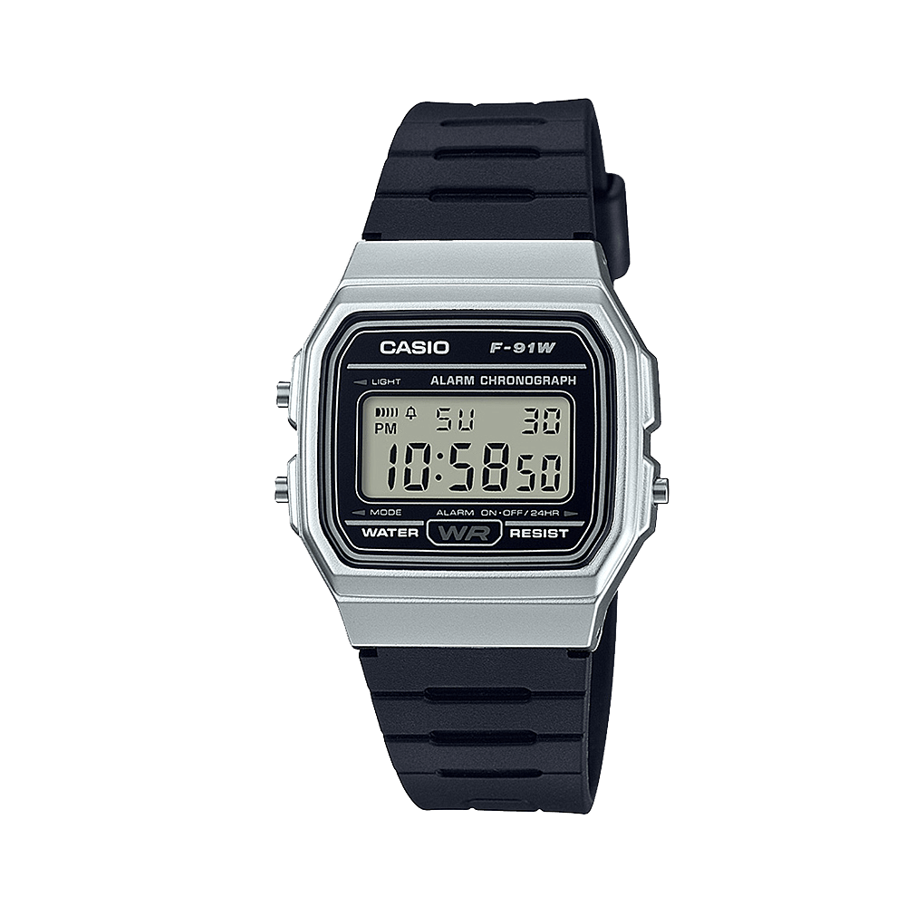 Mercancía - Casio - F-91WM-7AEF Iconic Watch - Silver