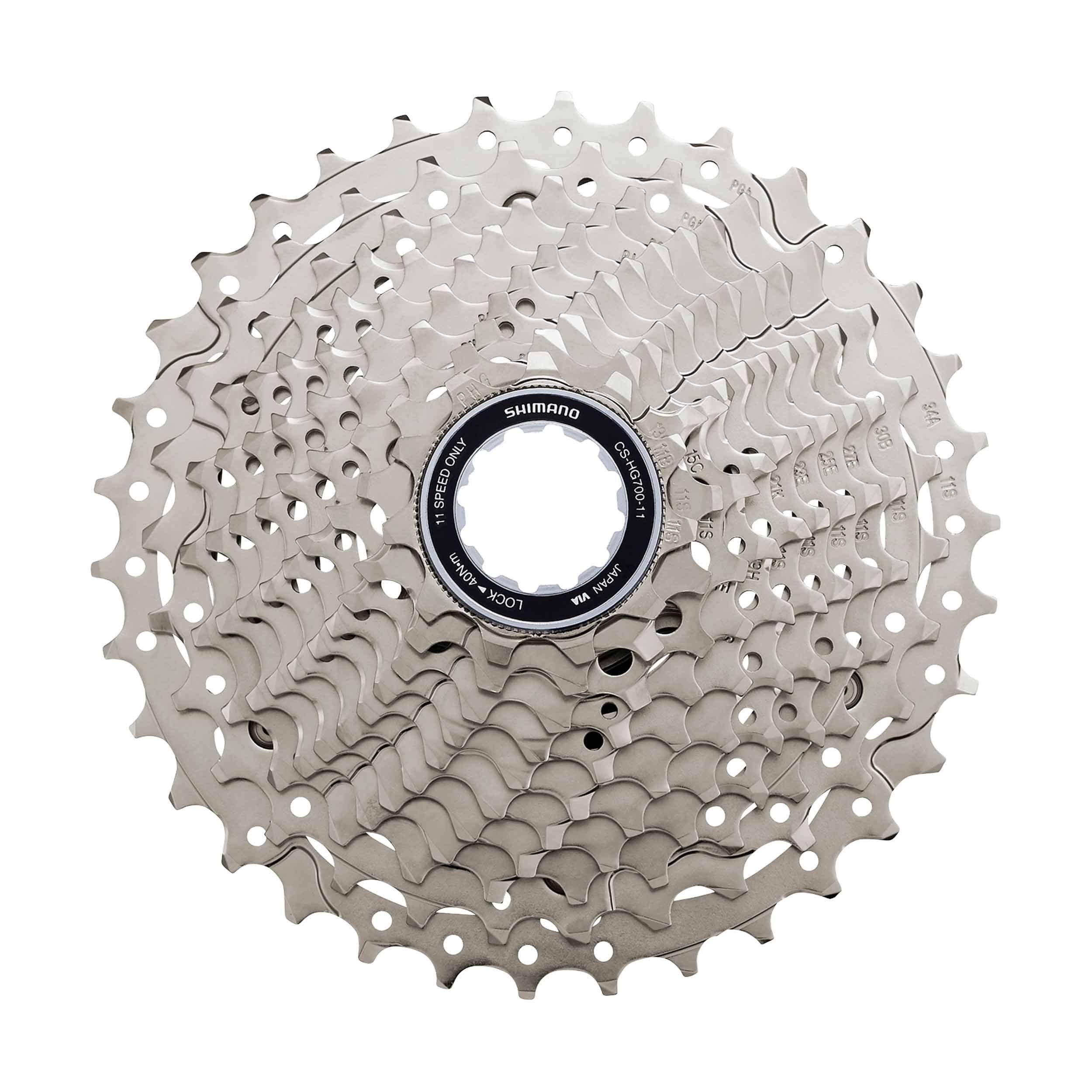 Shimano  Cs-Hg700 11-Speed Cassette, 11 - 34T - Silver