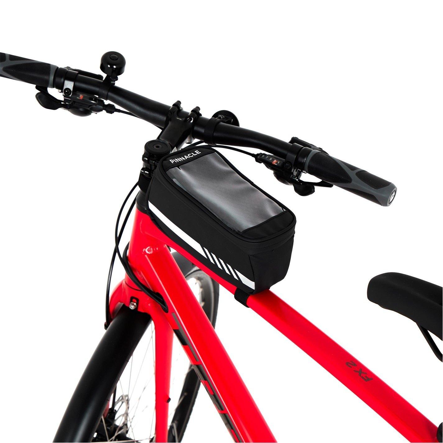 Black - Pinnacle - Top Tube Bag with Phone Window - 1