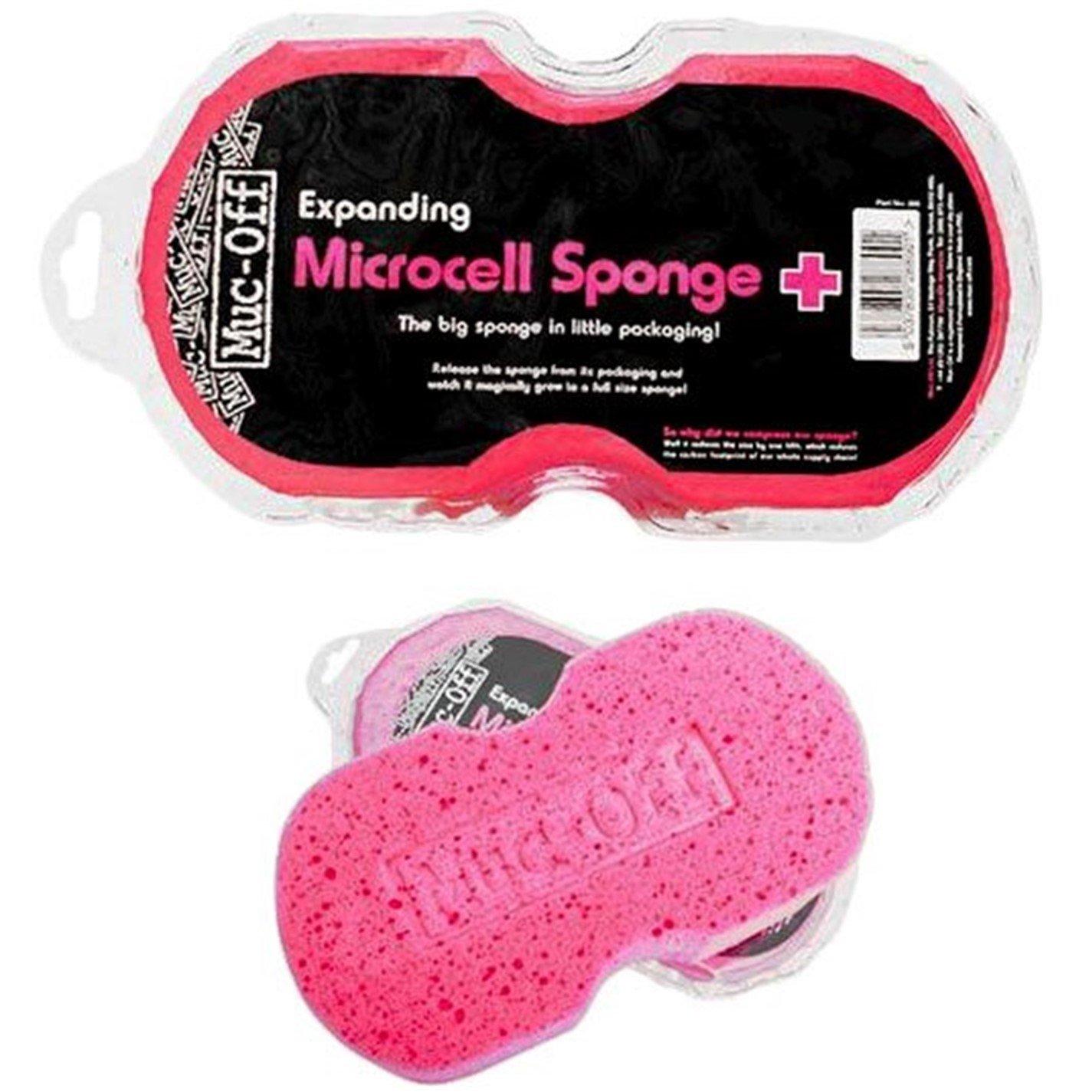 Pink - Muc-Off - Expanding Microcell Sponge - 3