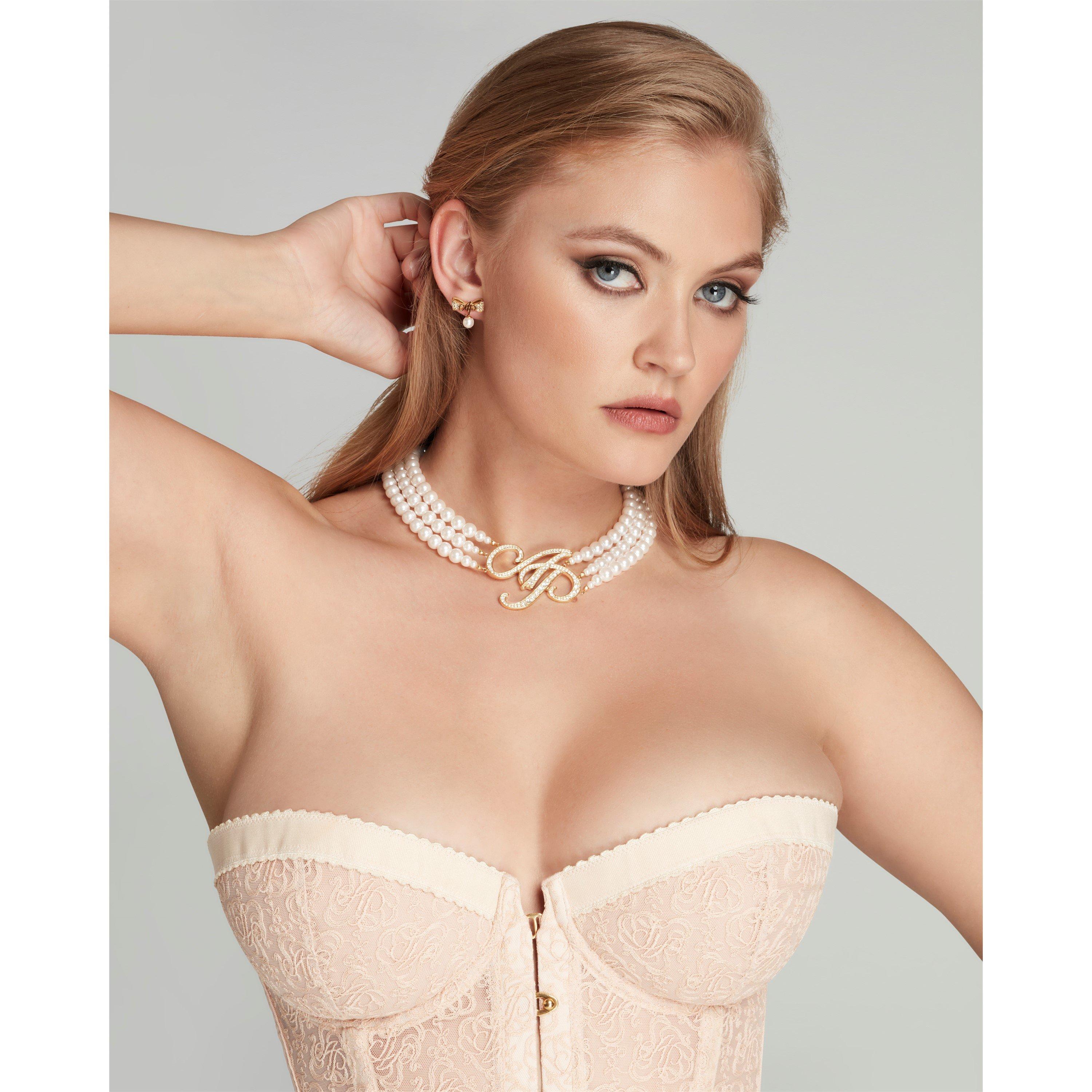 Gold - Agent Provocateur - Britt Pearl Necklace - 2
