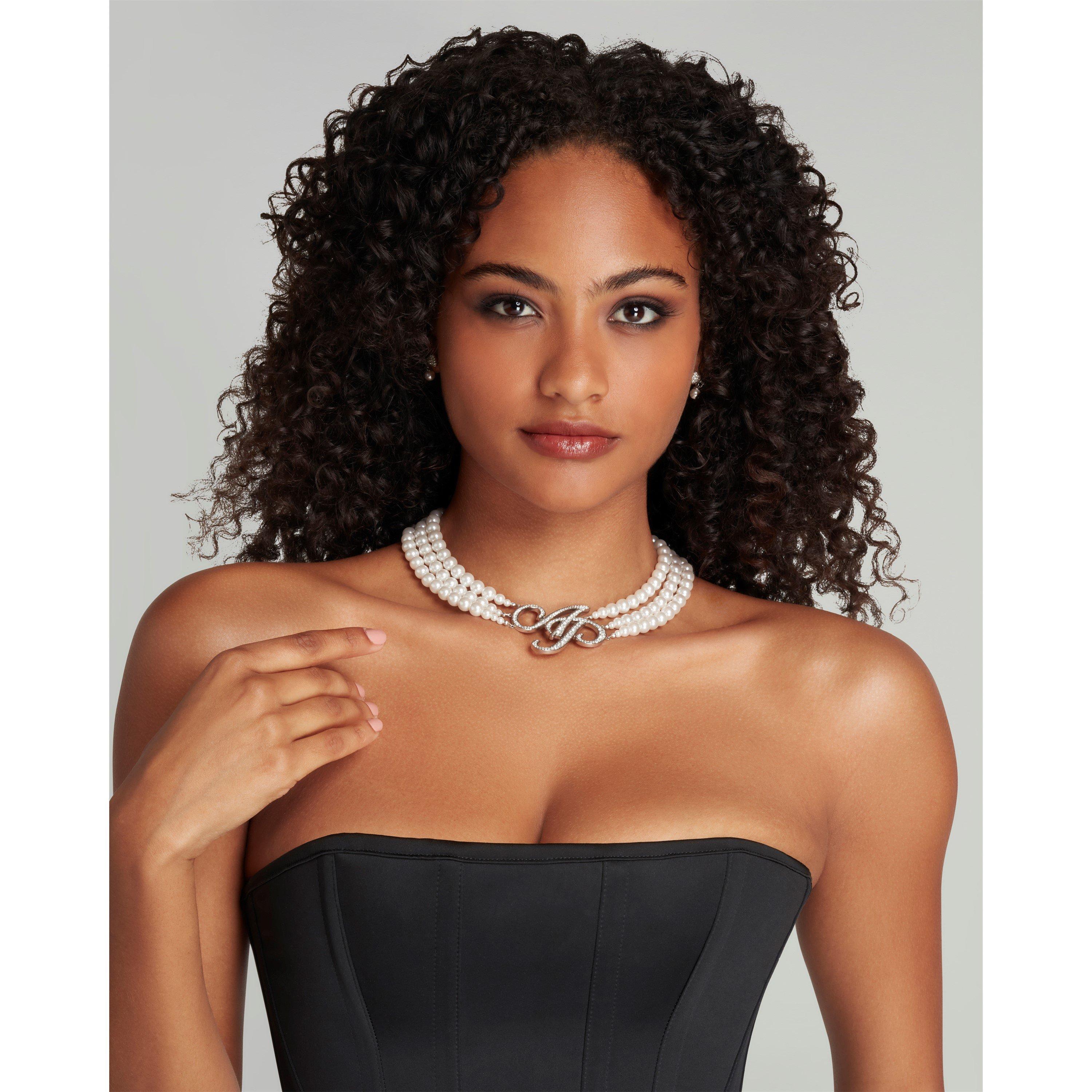 Silver - Agent Provocateur - Britt Pearl Necklace - 2