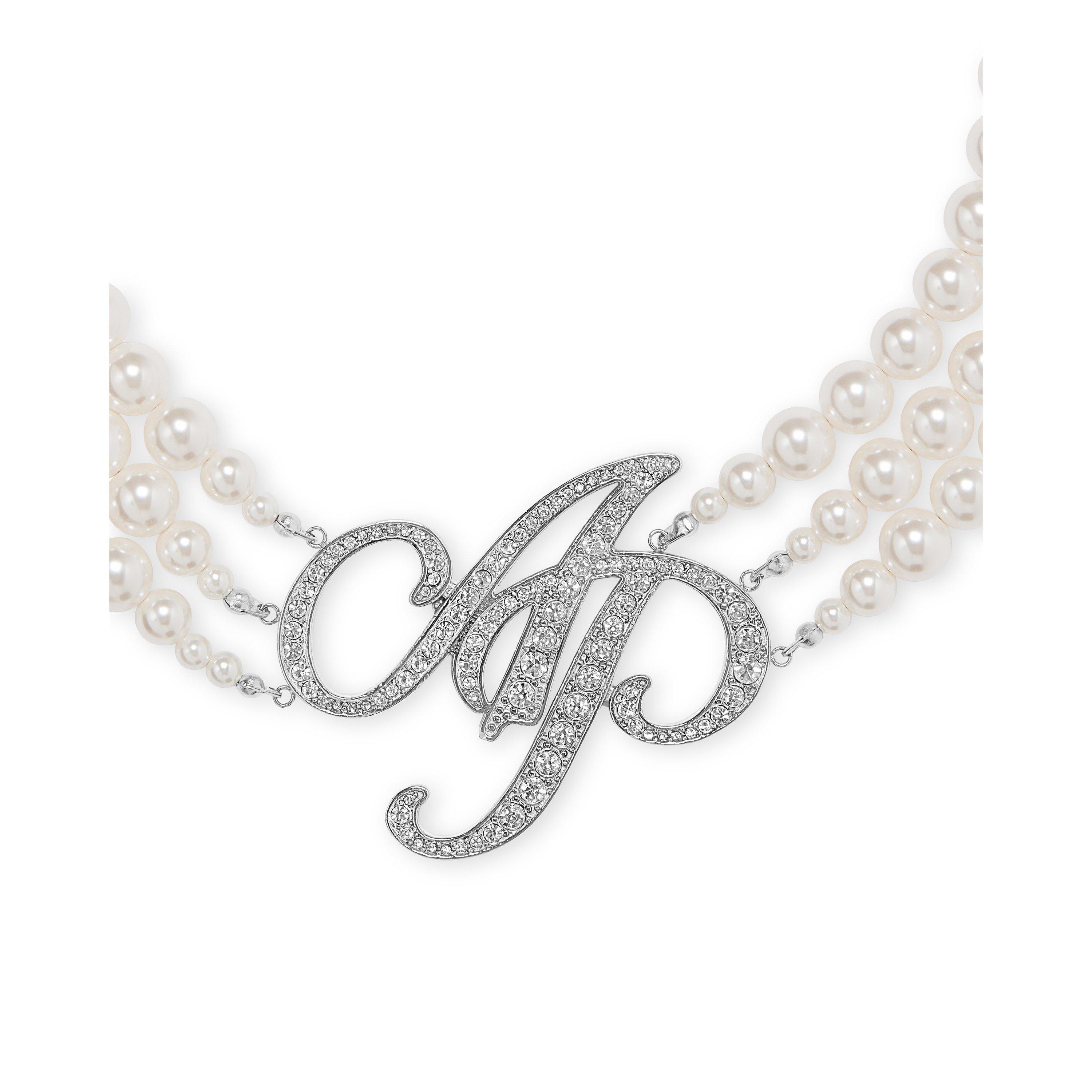 Silver - Agent Provocateur - Britt Pearl Necklace - 5