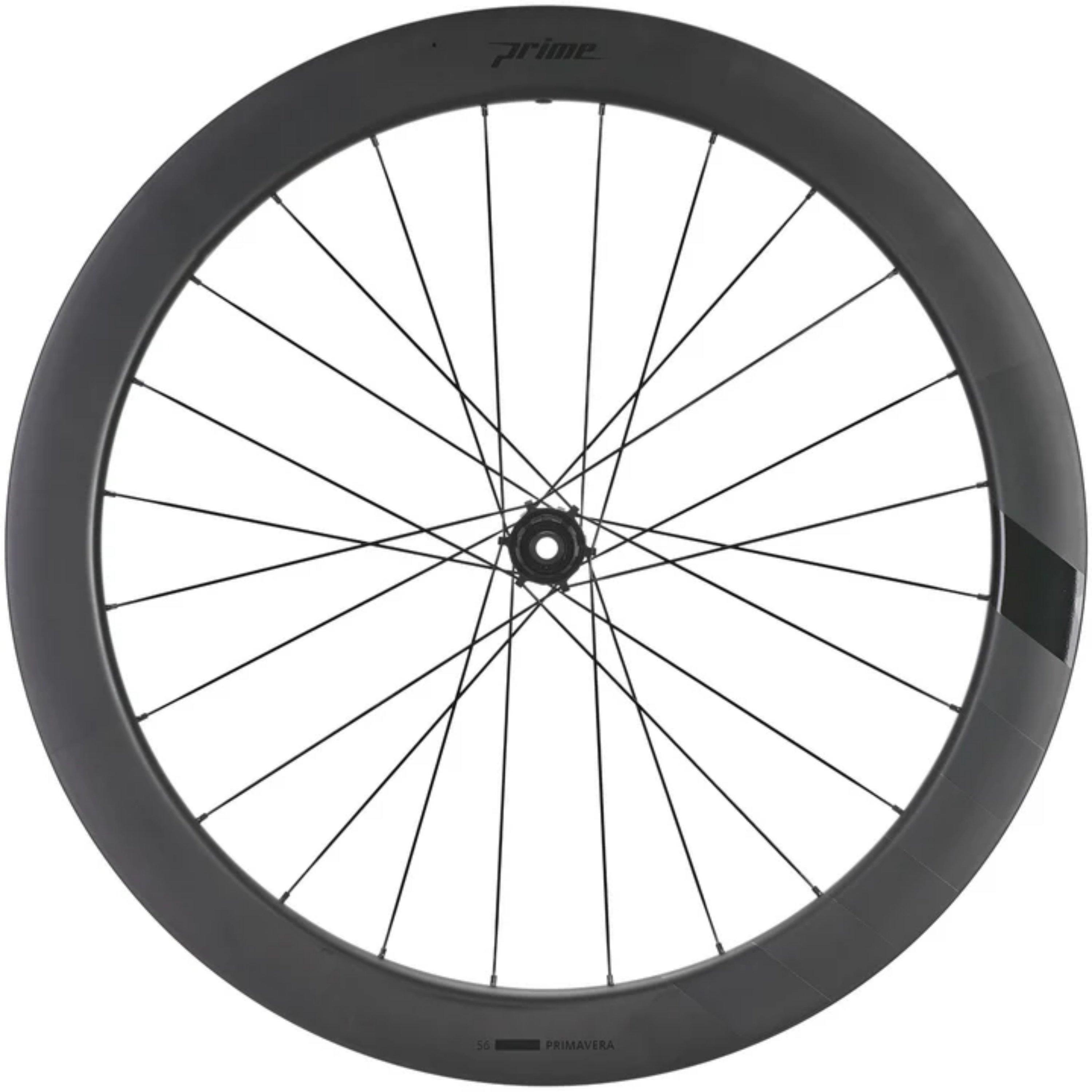 Preto 60mm - Prime Cycling - Primavera 56 Carbon Disc Wheel (Single) - 3