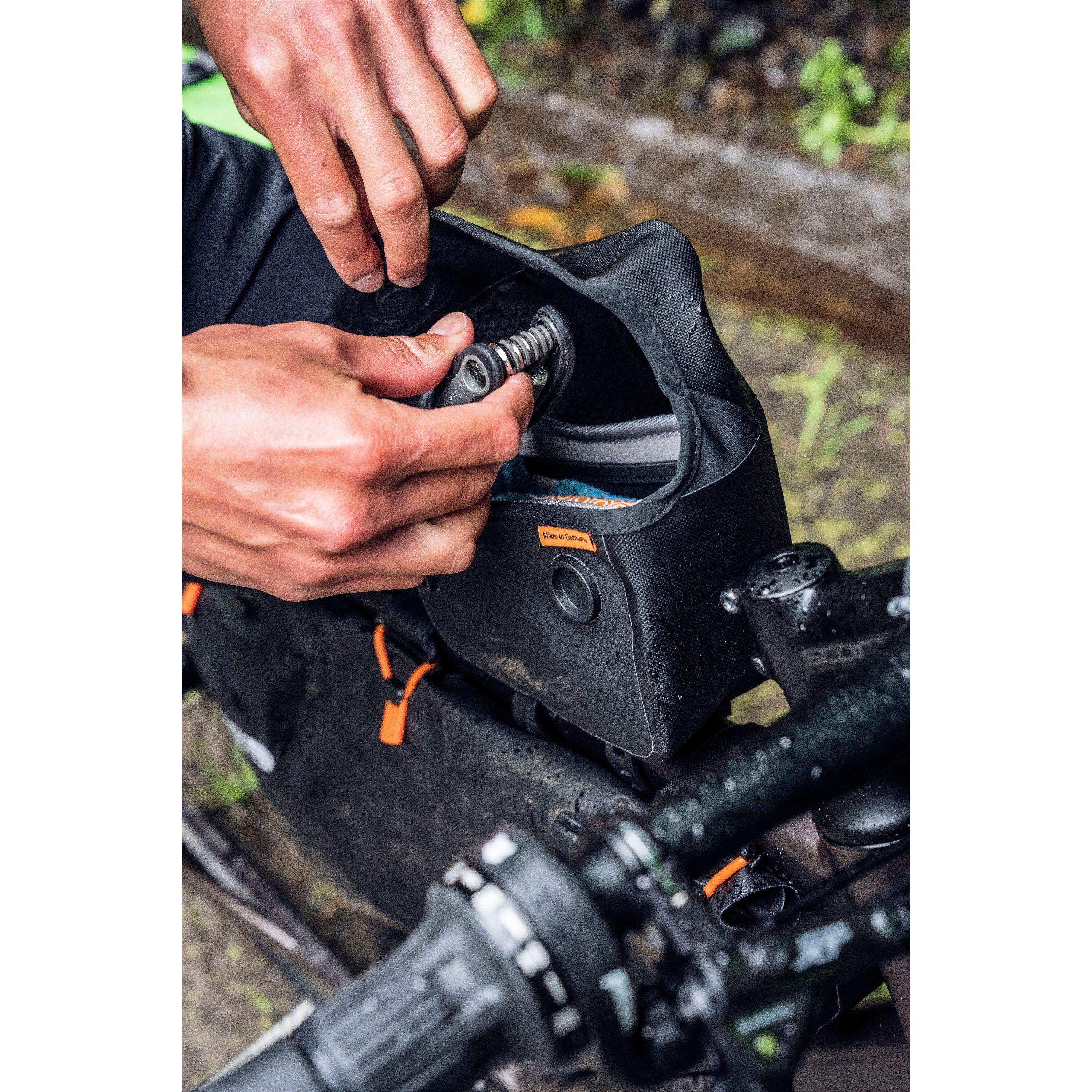 Black Matt - Ortlieb - Fuel Pack Top Tube - 9