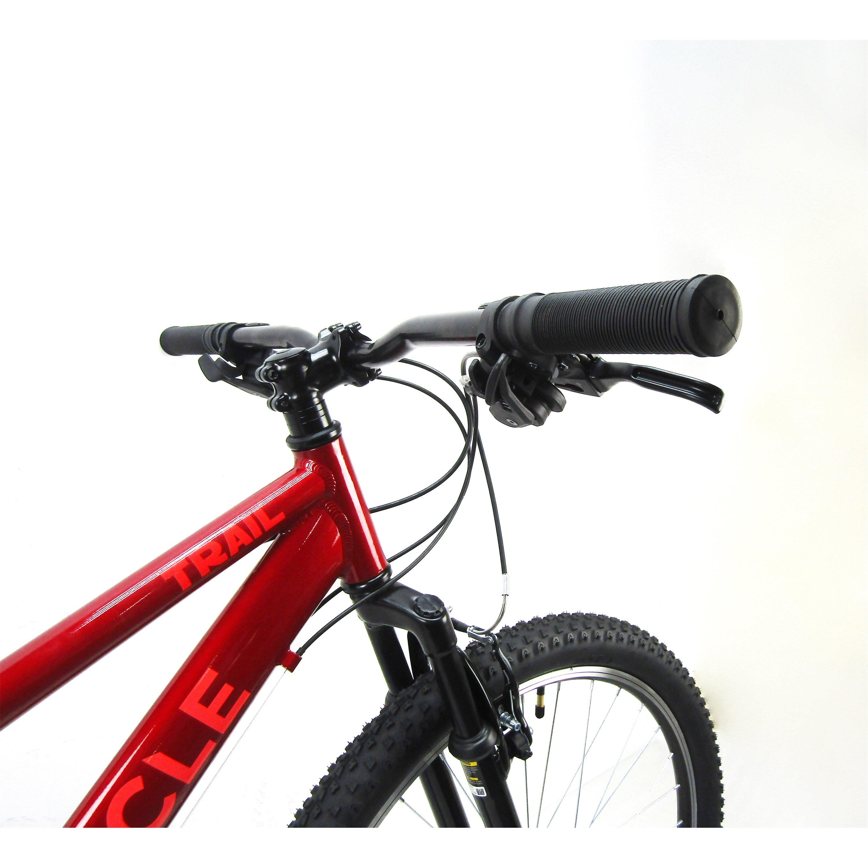 Red - Pinnacle - Trail Hardtail Mountain Bike Adult - 5