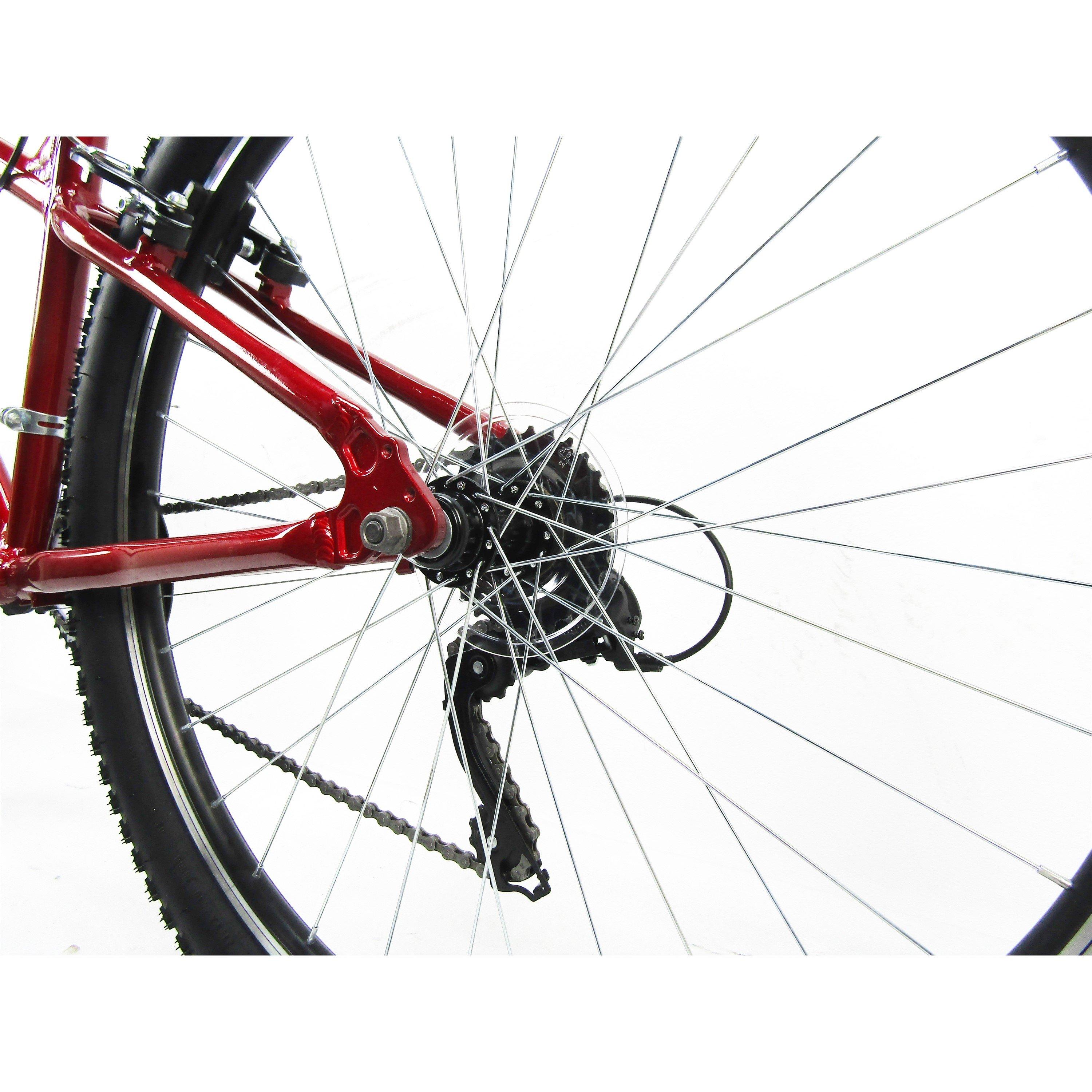 Red - Pinnacle - Trail Hardtail Mountain Bike Adult - 6