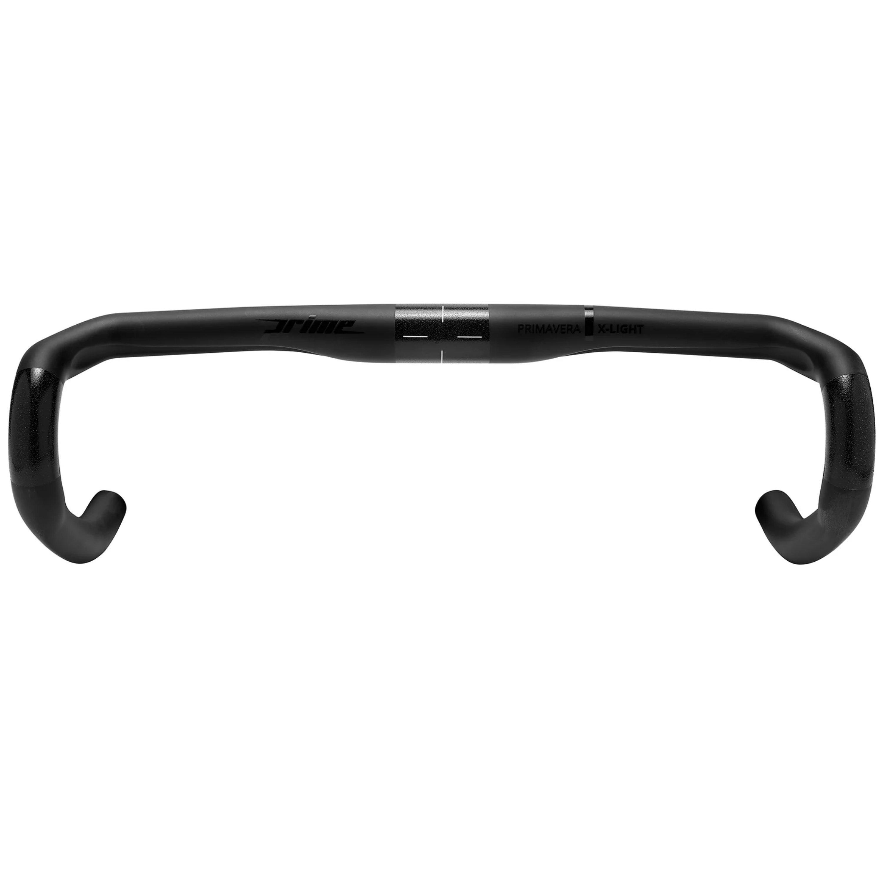 Negro - Prime Cycling - PC Primavera X-Light Pro Carbon Road Handlebar 400mm - 6
