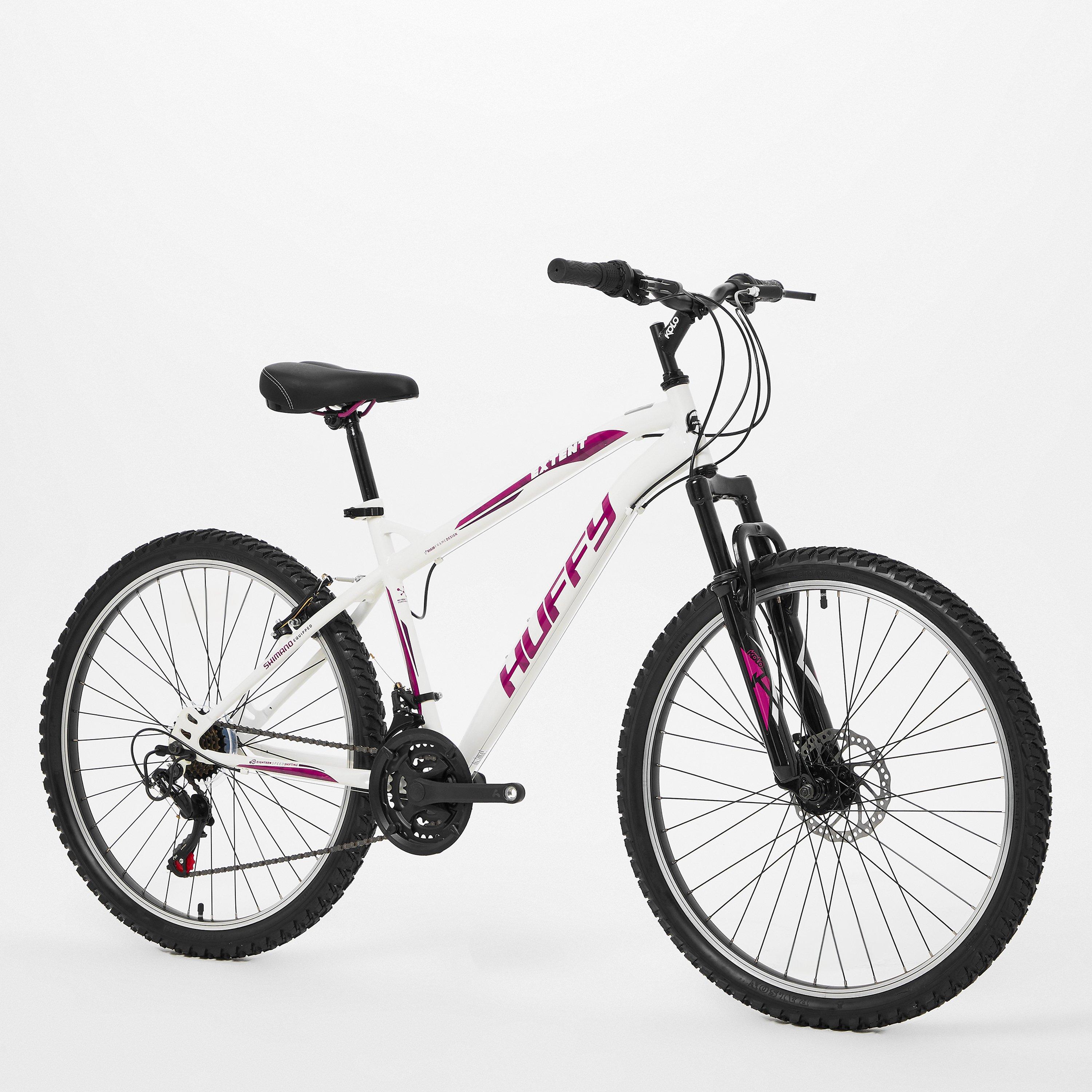 Gloss White - Huffy - Adults Extent 26 Hardtail Bikes - 2
