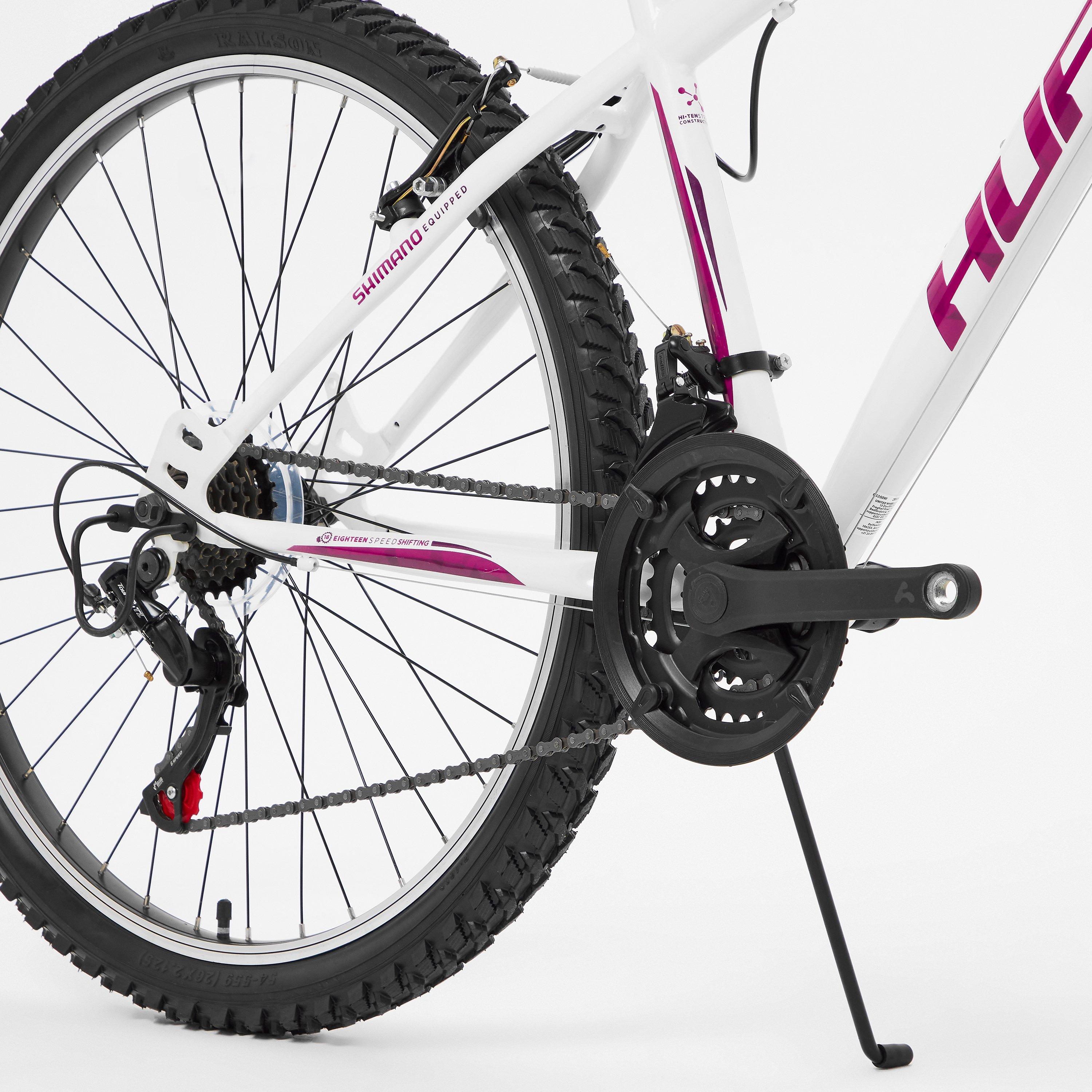 Gloss White - Huffy - Adults Extent 26 Hardtail Bikes - 6