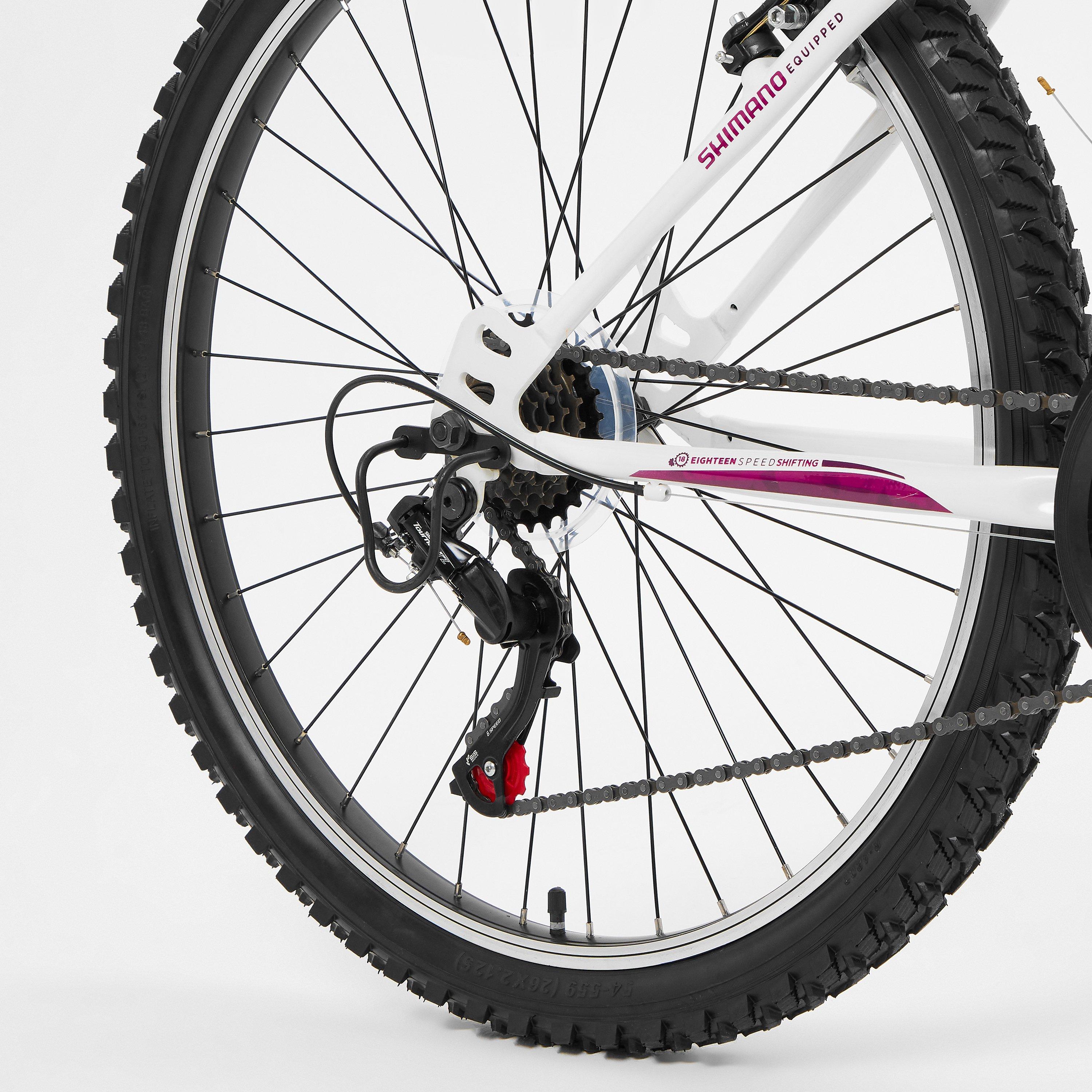 Gloss White - Huffy - Adults Extent 26 Hardtail Bikes - 7