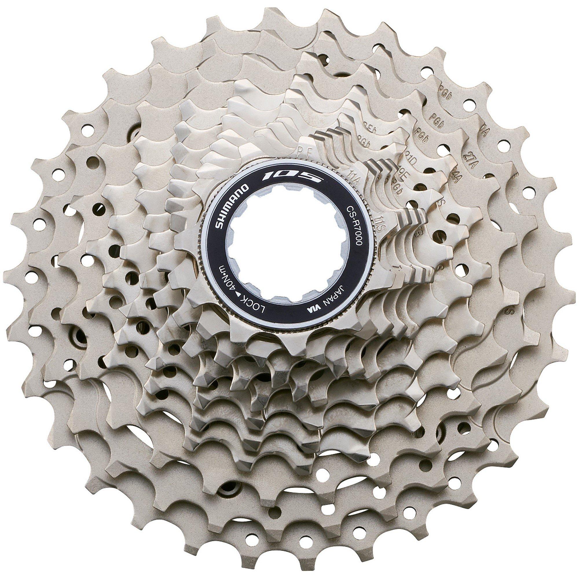 Argent - Shimano - CS-R7000 105 11-Speed Cassette, 12 - 25T