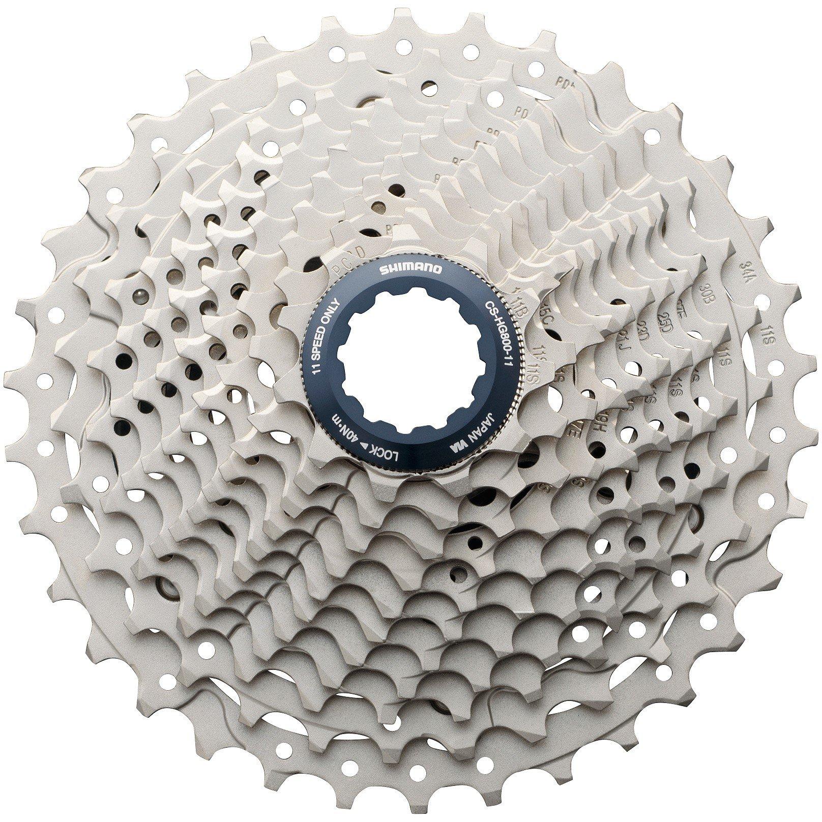 Shimano  11-34 Road Cassette - Silver