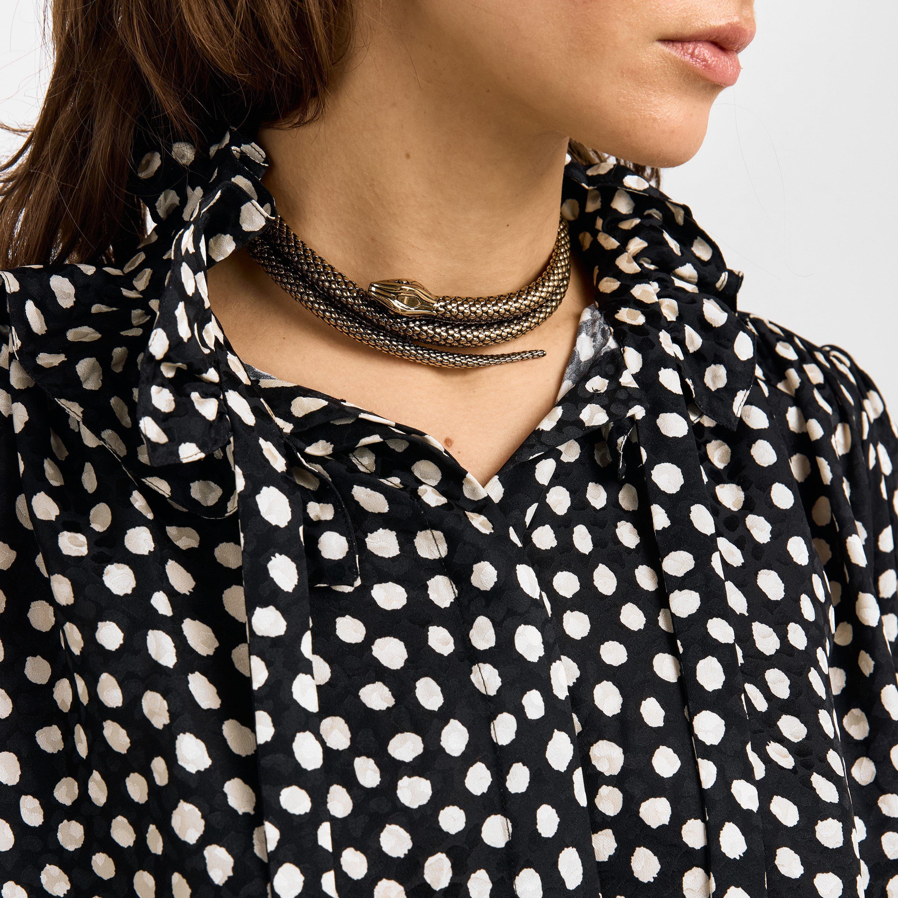 Vintage Gold - Chloe - Chloe Snake Choker Ld05 - 3