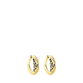 Alexander McQueen Seal Logo Earrings