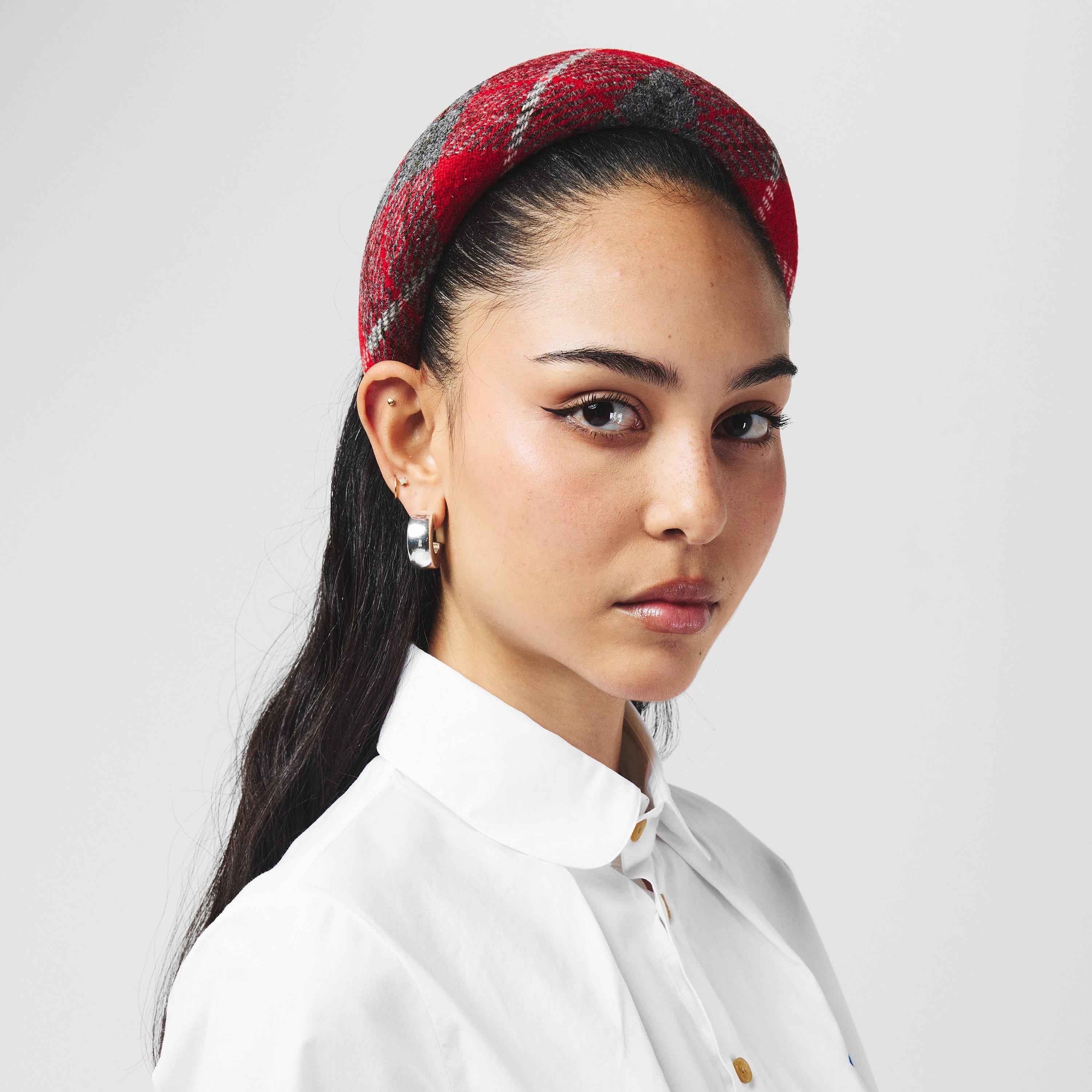 ヘアアクセサリー VIVIENNE WESTWOOD WOOL HEADBAND Vivienne Westwood | Wool Tartan Headband | Hairbands
