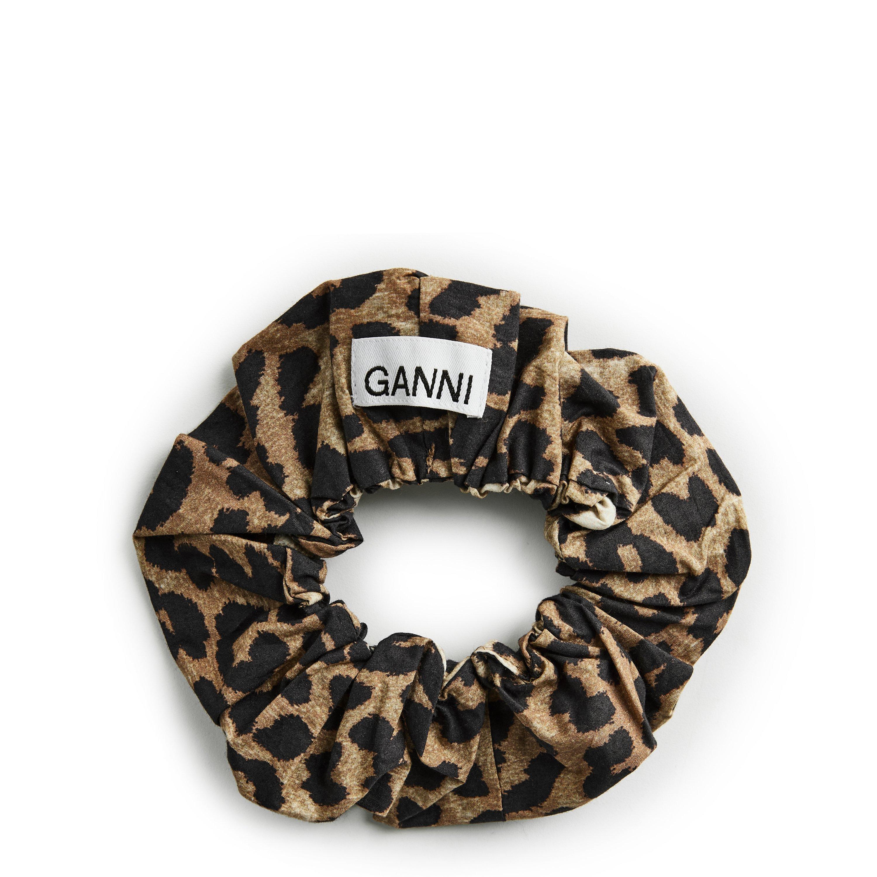 Leopard - Ganni - Women's Leopard Print Scrunchie - 1