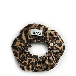 Ganni Leopard Scrnch Ld00