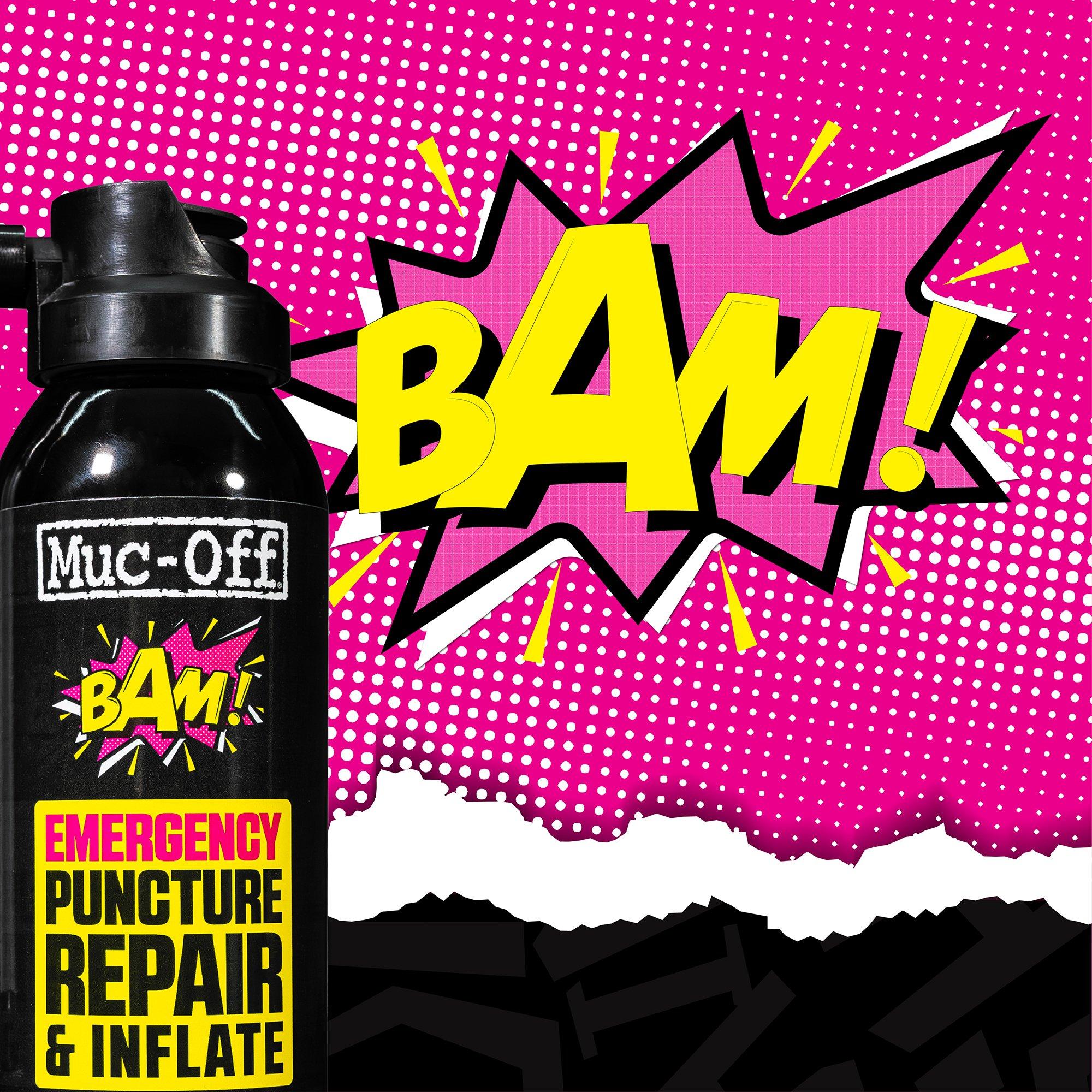 Black - Muc-Off - B.A.M! Instant Puncture Repair - 5