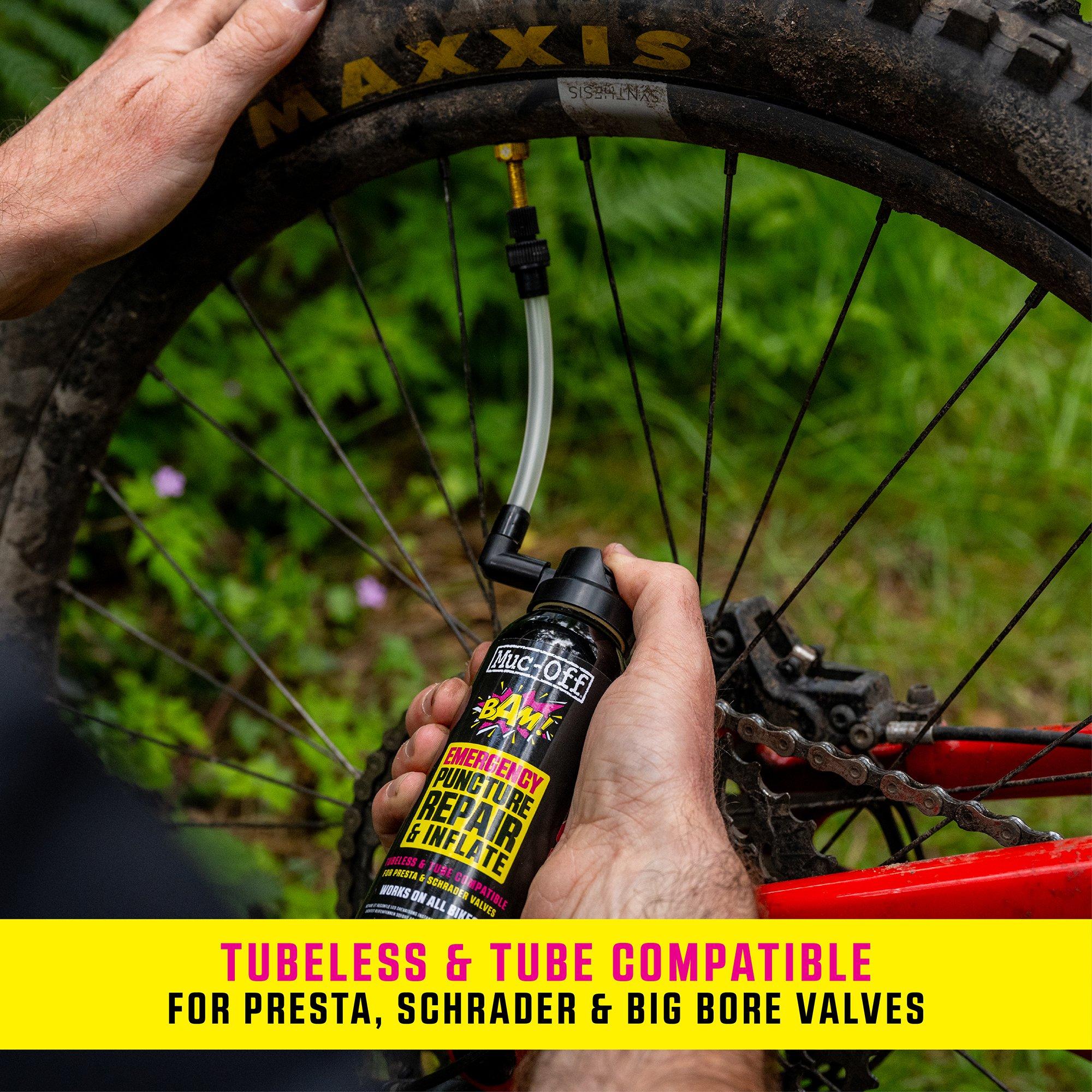 Black - Muc-Off - B.A.M! Instant Puncture Repair - 6