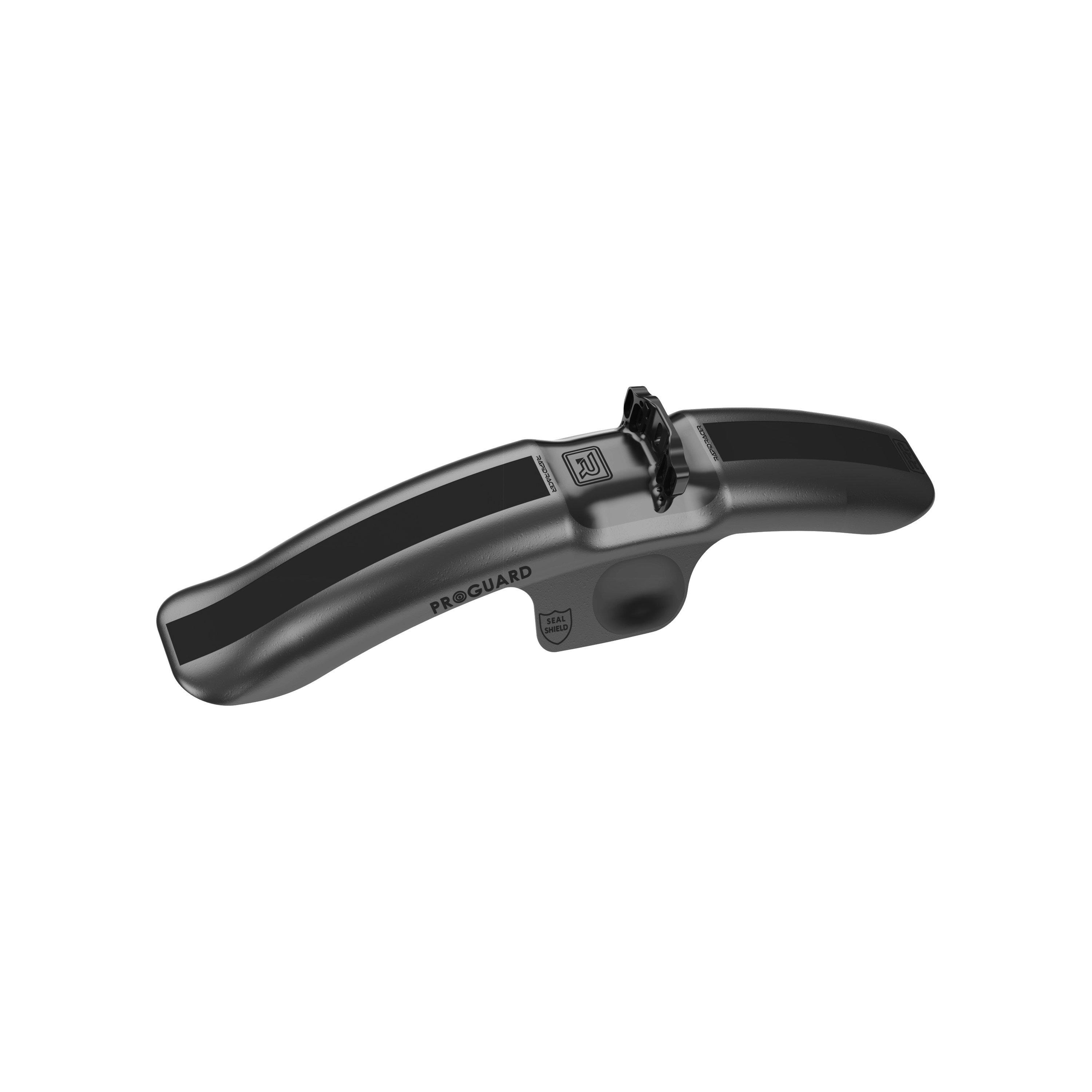 Black - RRP - Rapid Racer Products ProGuard bolt On V2 front mudguard Standard - 1