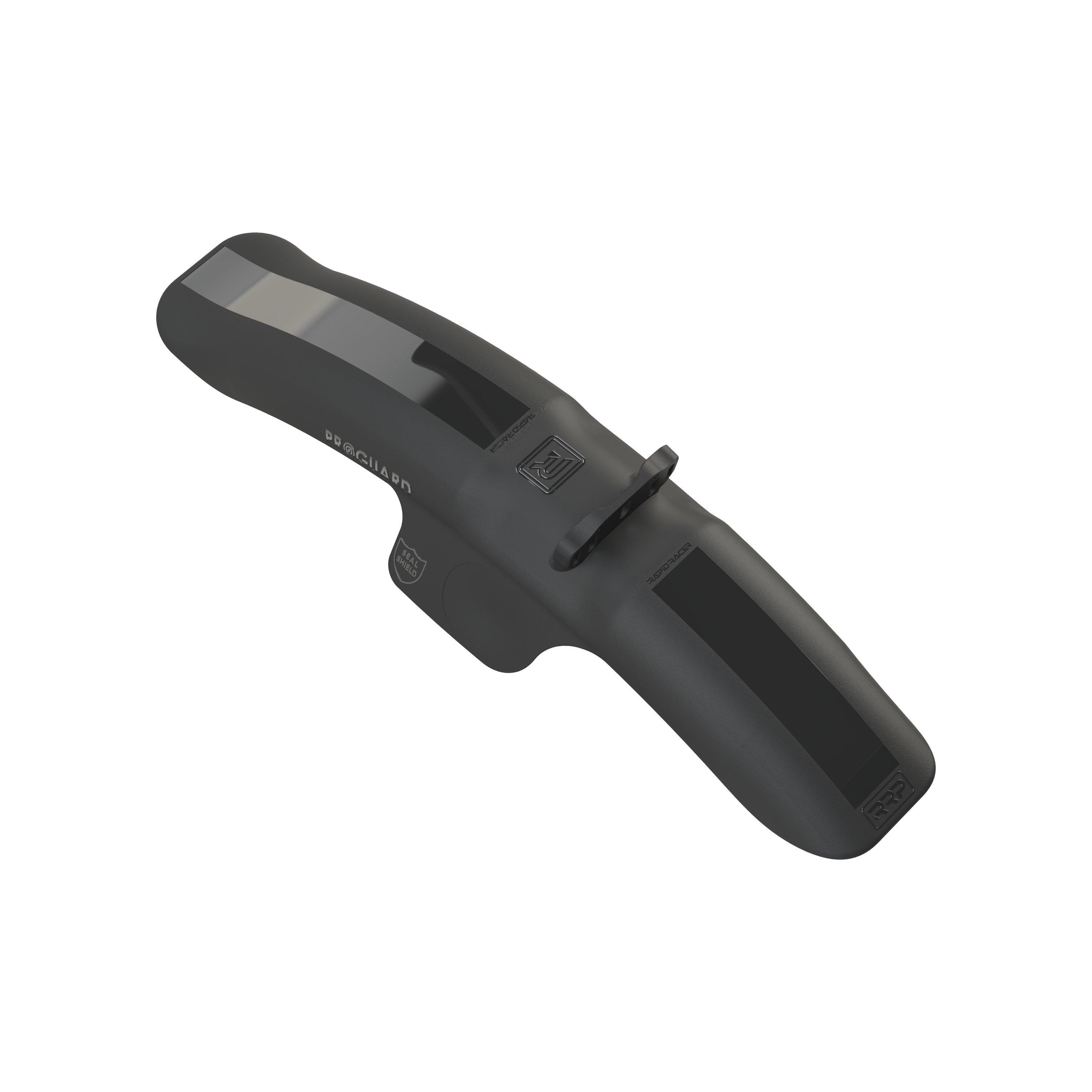 Black - RRP - Rapid Racer Products ProGuard bolt On V2 front mudguard Standard - 2