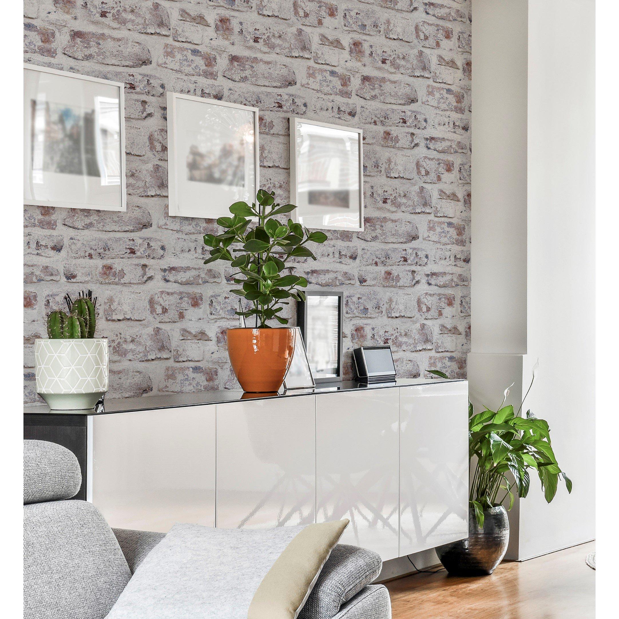 Nude - Arthouse - Whitewashed Wall Wallpape - 7