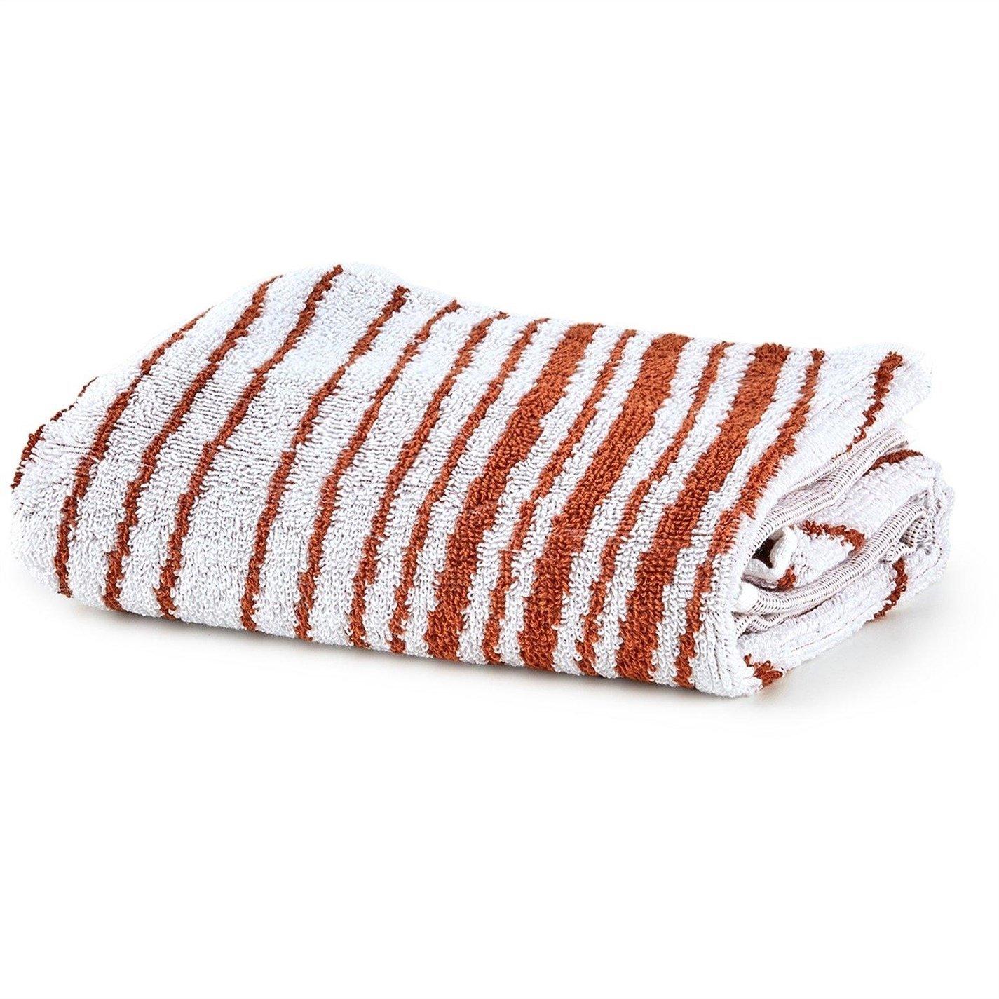 Brown - Homelife - Waves Hand Towel - 2