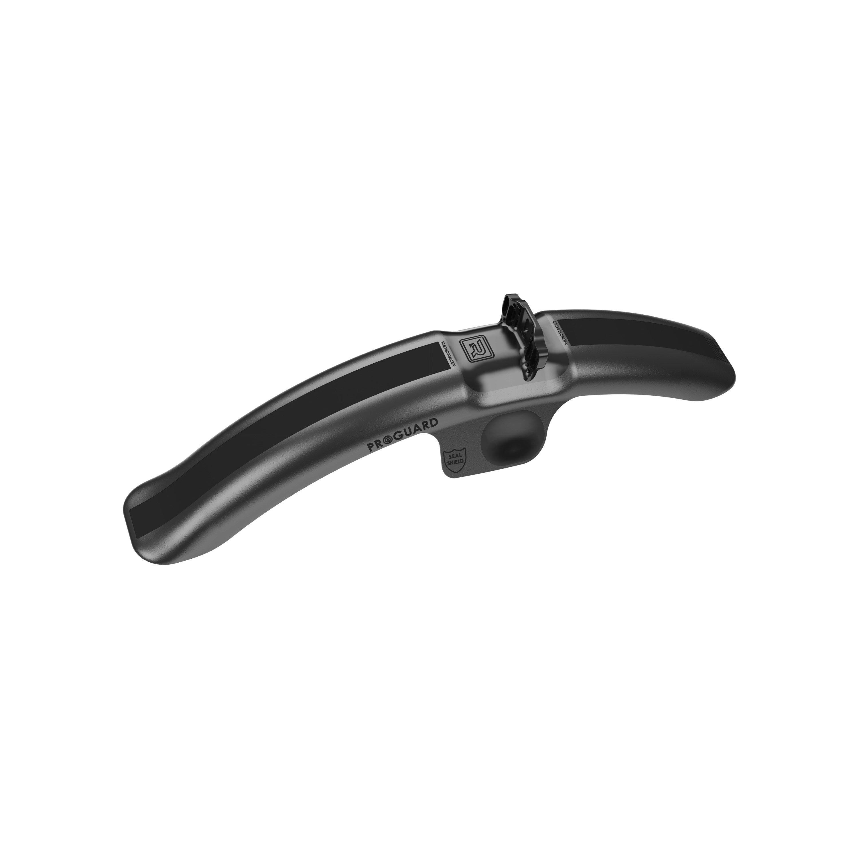 Black - RRP - Rapid Racer Products ProGuard bolt On V2 front mudguard Max Protection - 1