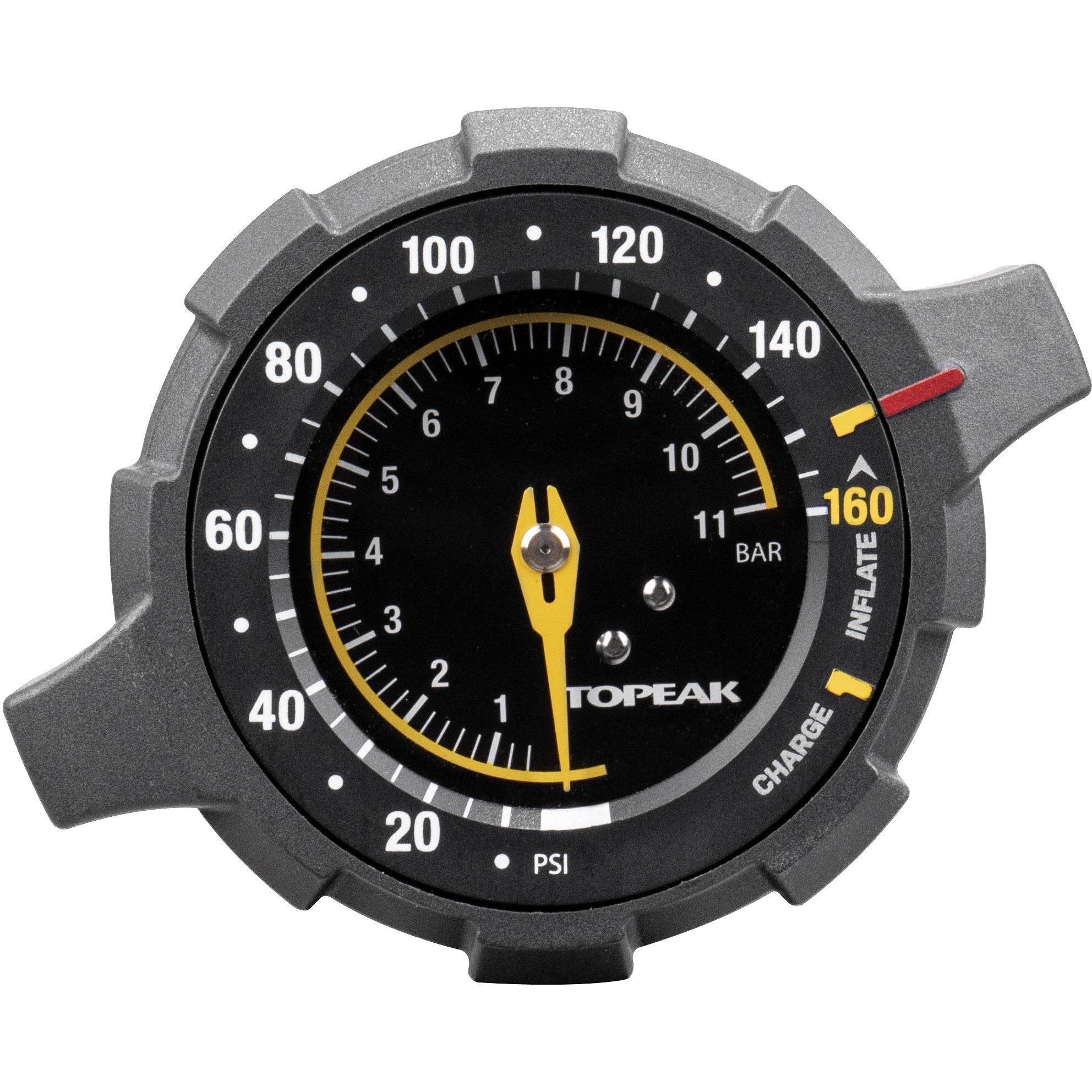 Black - Topeak - JoeBlow Booster Track Pump - 5