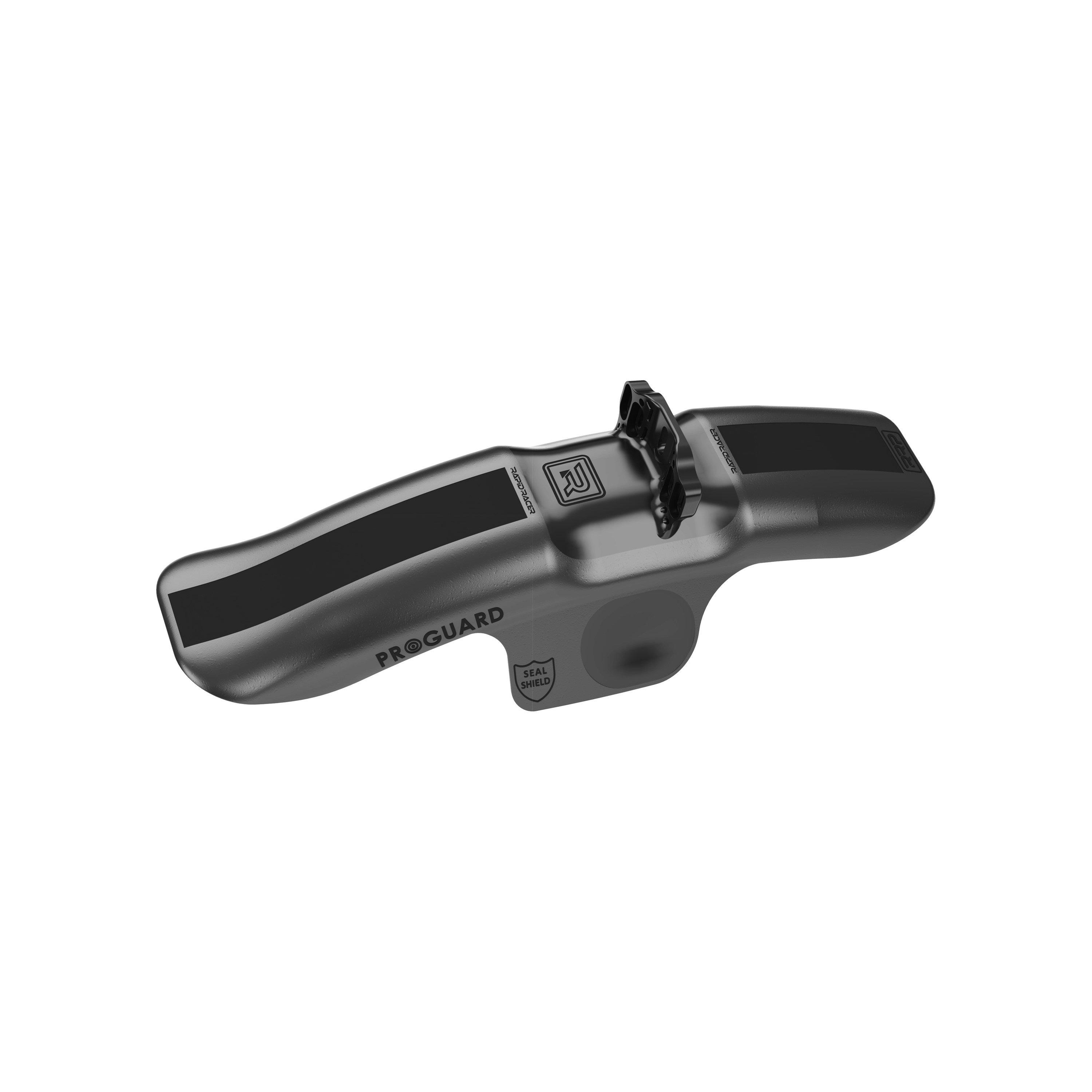 Black - RRP - Rapid Racer Products ProGuard bolt On V2 front mudguard Mini - 1