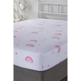 Homelife Unicorn Rainbows Kids Fitted Sheet