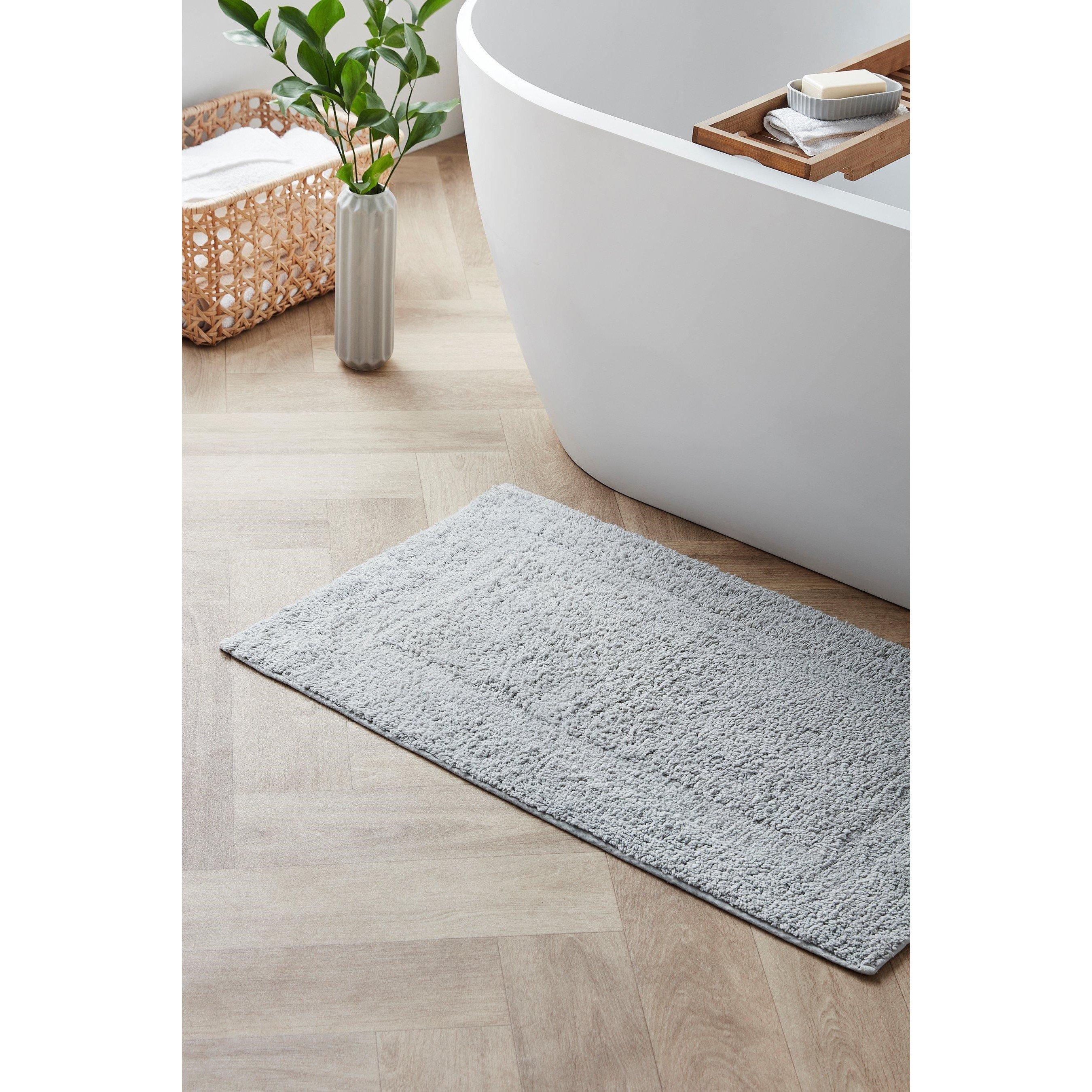 Silver - Homelife - Homelife Tufted Bath Mat - 1