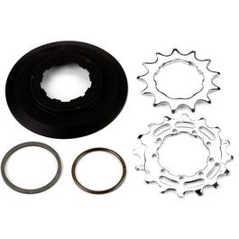 Brompton Sprocket and Disc Set: 13/16 Teeth, 3/32 Inch Wide Ratio 6 Speed