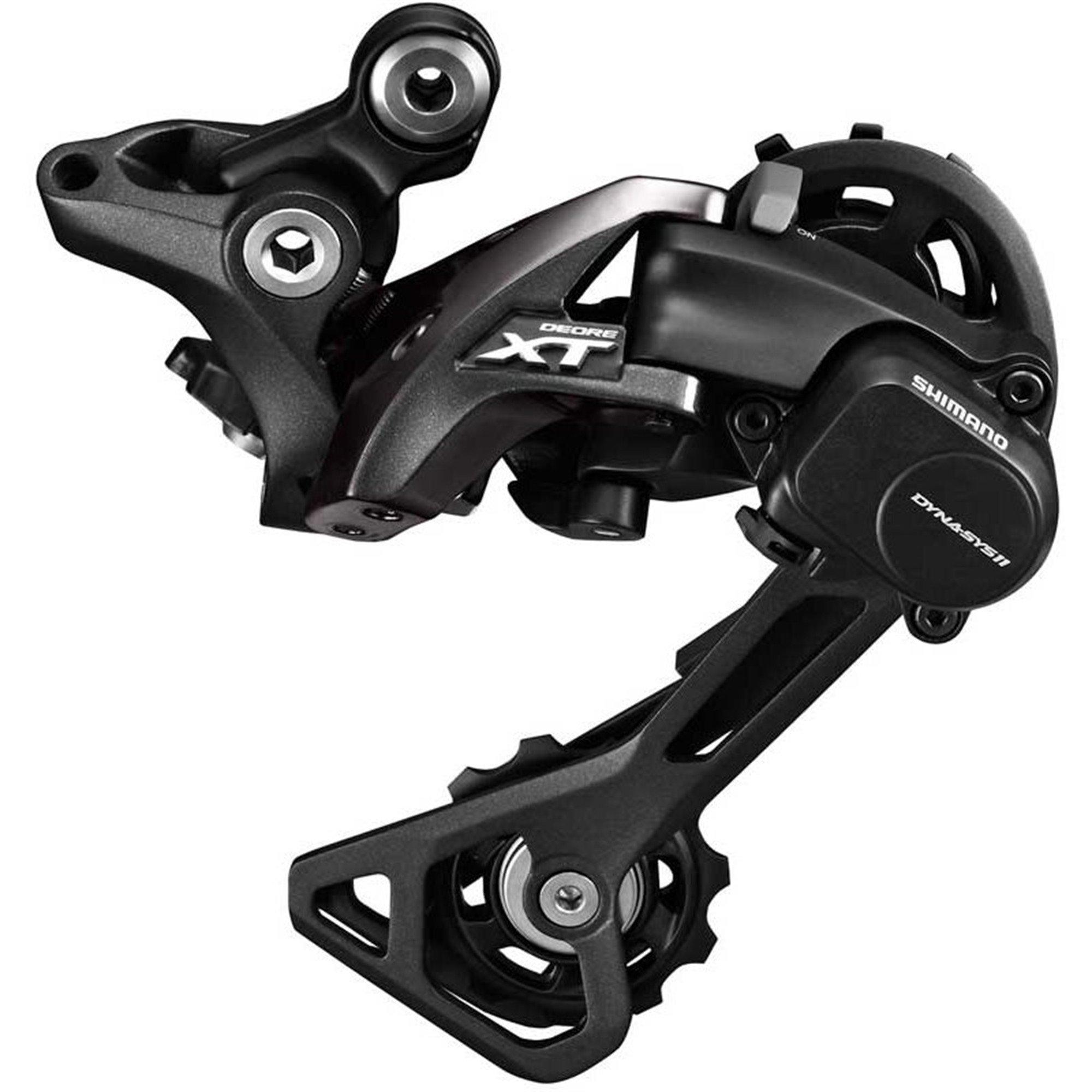 Sort - Shimano - XT M8000 Shadow+ 11 Speed Rear Derailleur - 2