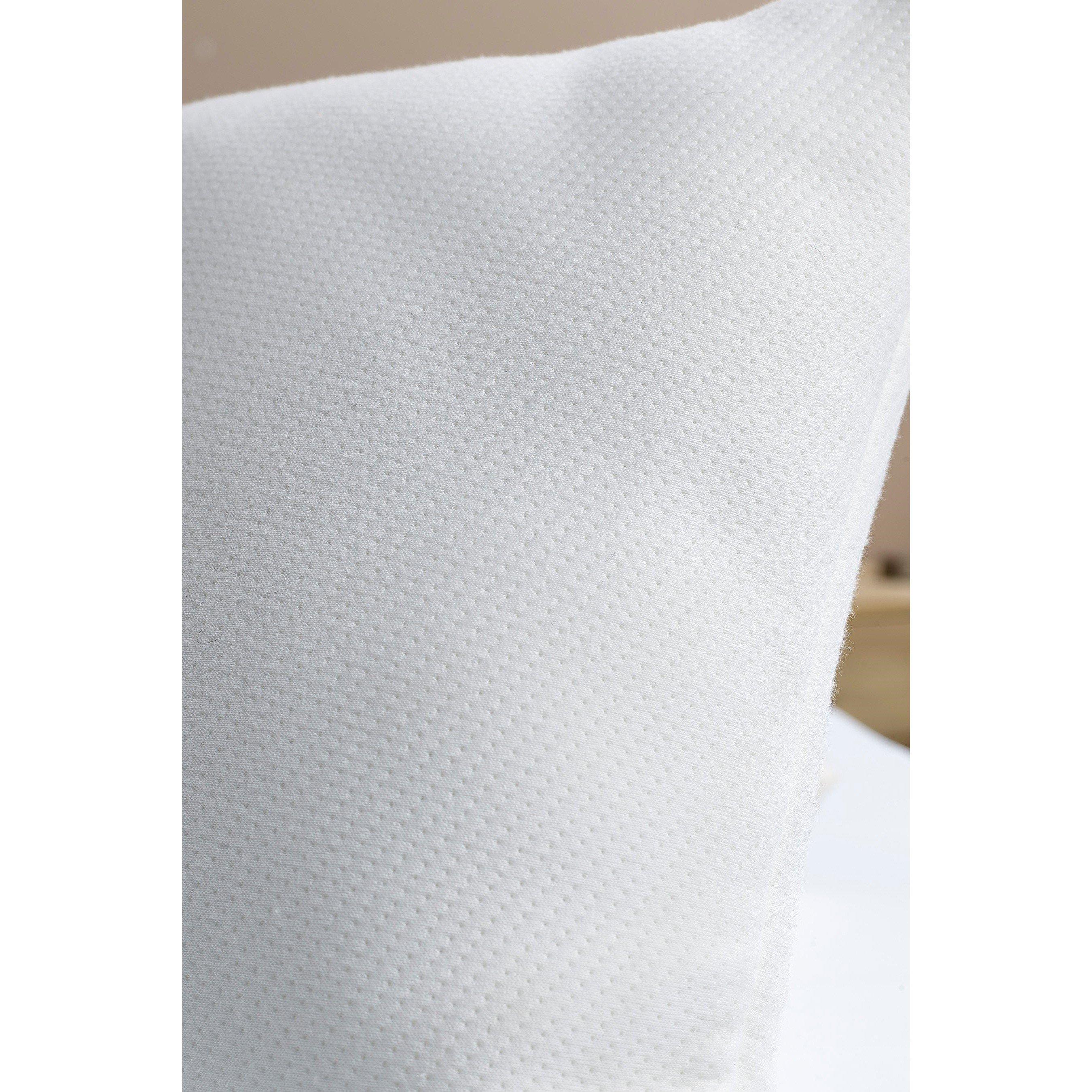 Bijela - Homelife - Foam Mattress Topper with Pillow - 3