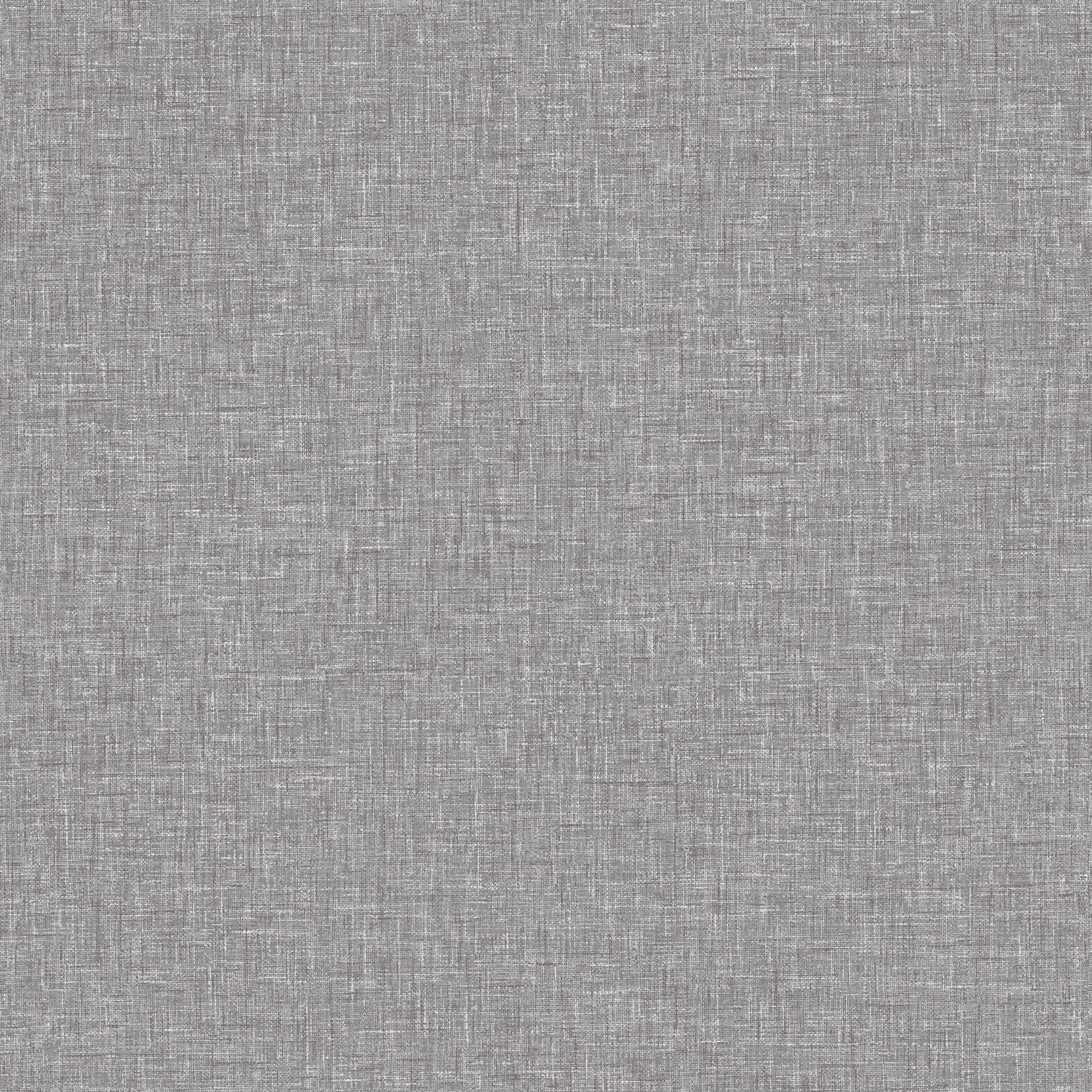 Grey - Arthouse - Linen Texture Light Grey - 1