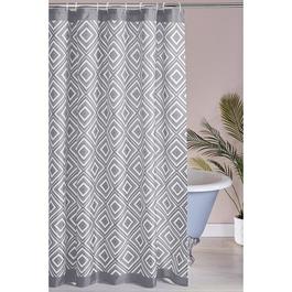 Homelife Geo Cube Shower Curtain