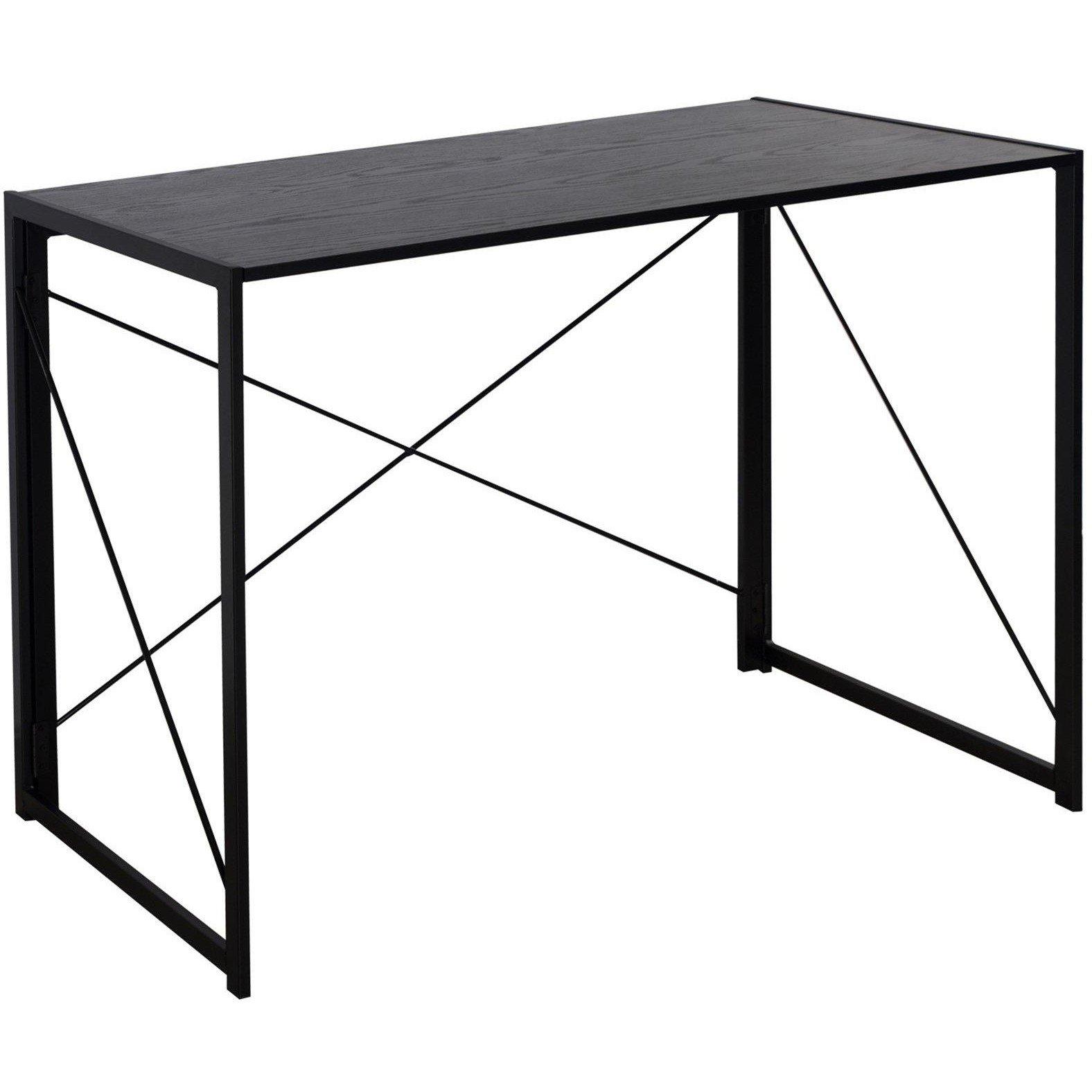 Black - House of Home - Multifunction Folding Desk Portable Compact