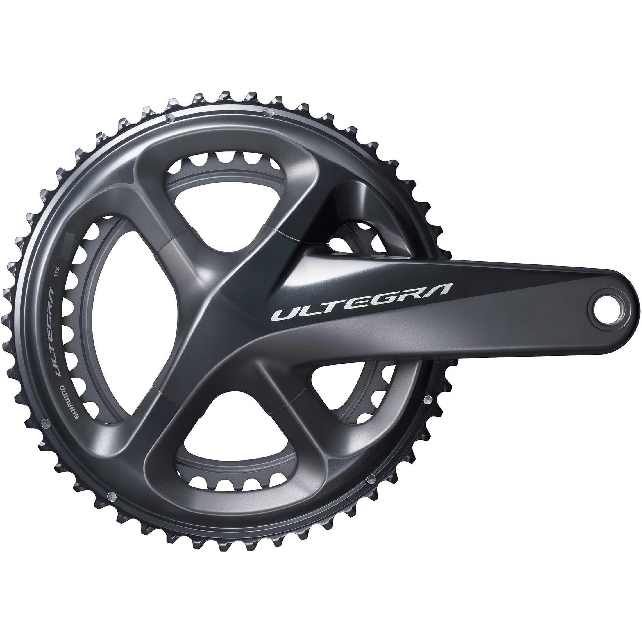 Shimano  Ultegra R8000 Double Chainset - 11 Speed 50/34T - Grey - 172mm