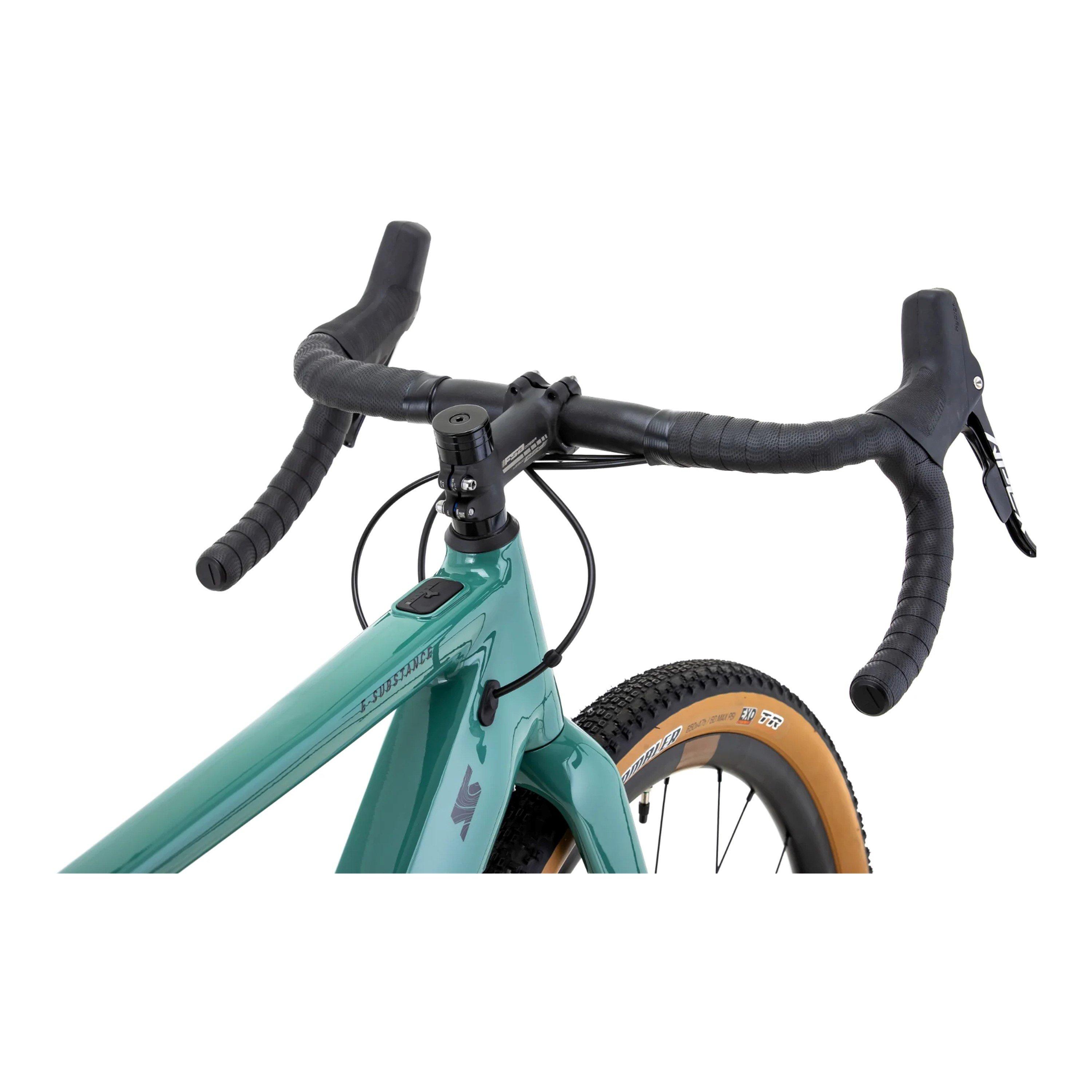 Green - Vitus - E-Substance Aluminum Electric Gravel Bike - 11