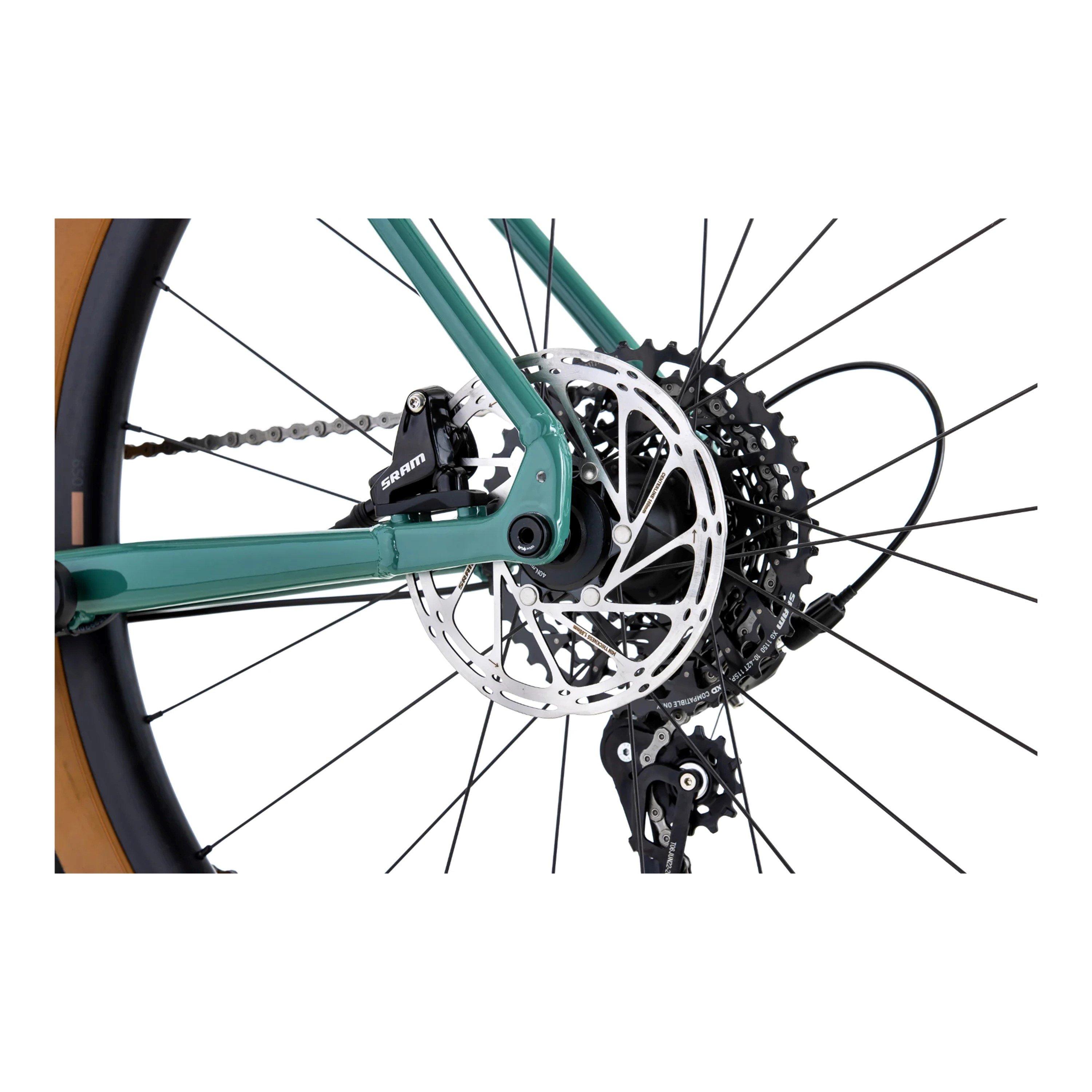 Green - Vitus - E-Substance Aluminum Electric Gravel Bike - 14