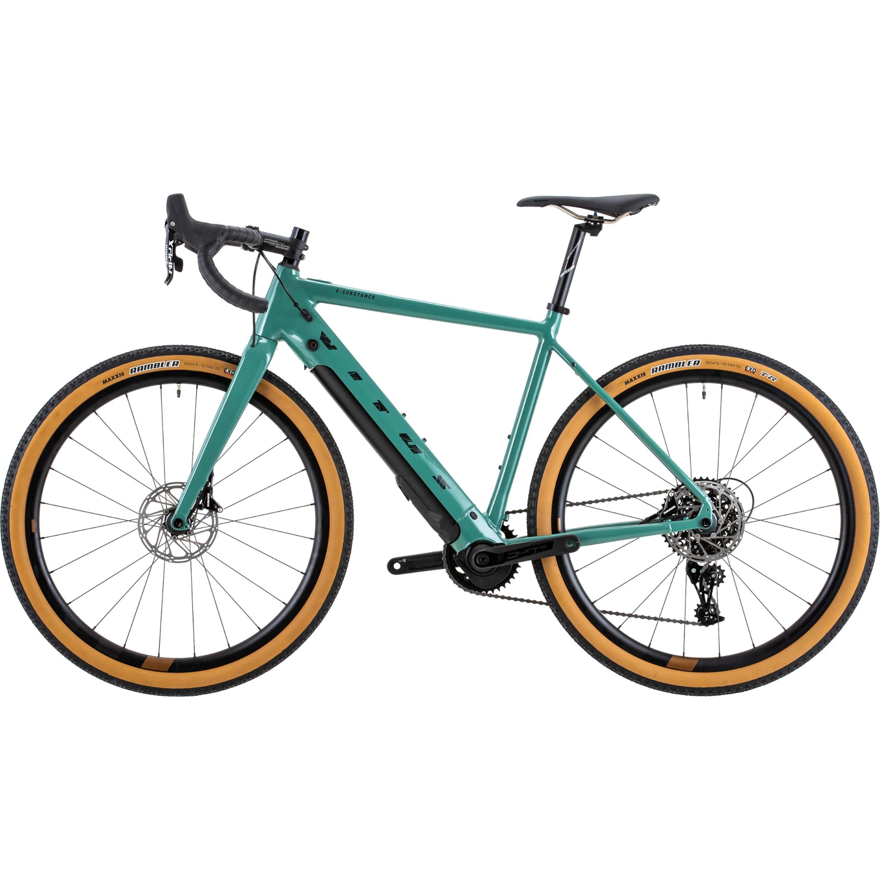 Green - Vitus - E-Substance Aluminum Electric Gravel Bike - 5