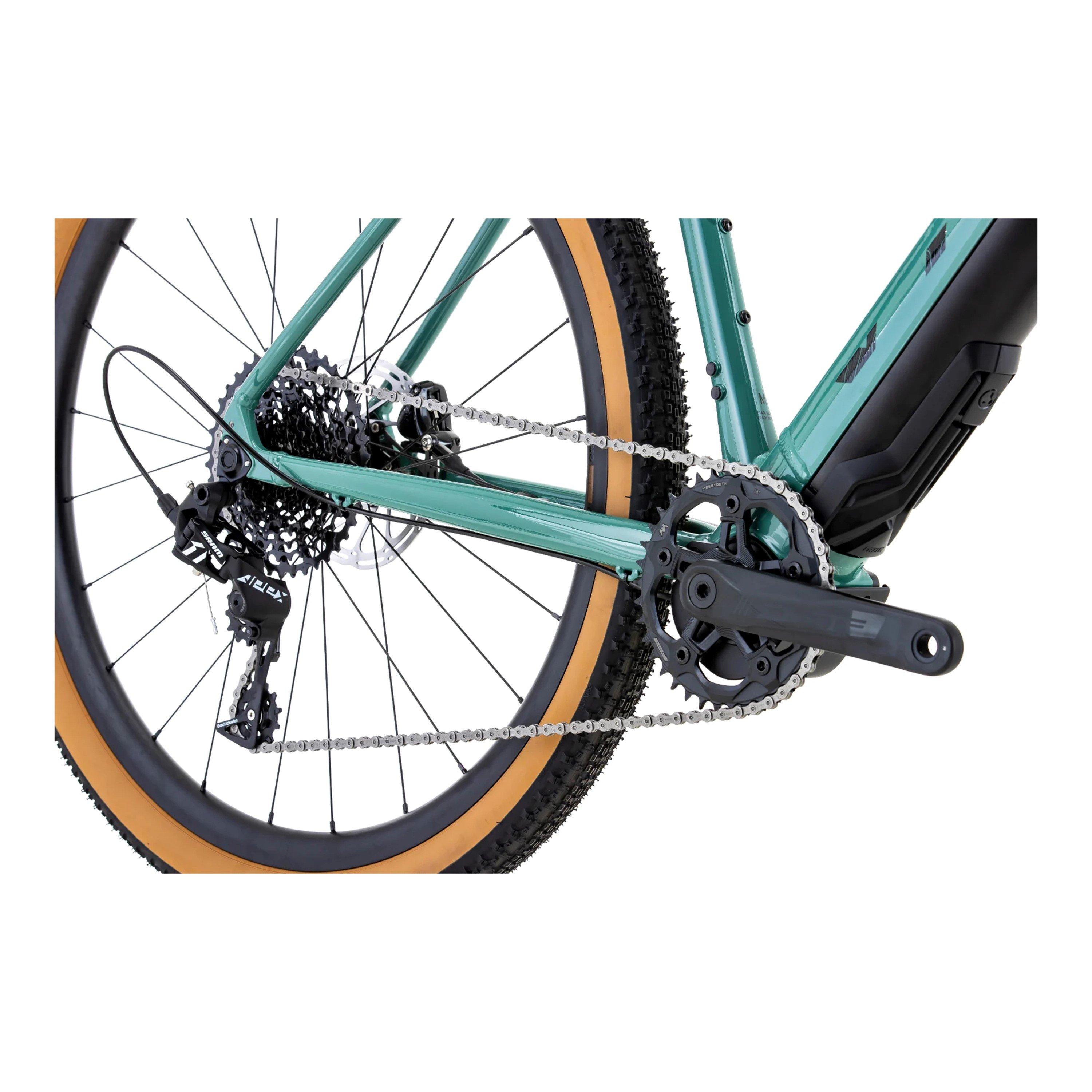 Green - Vitus - E-Substance Aluminum Electric Gravel Bike - 8